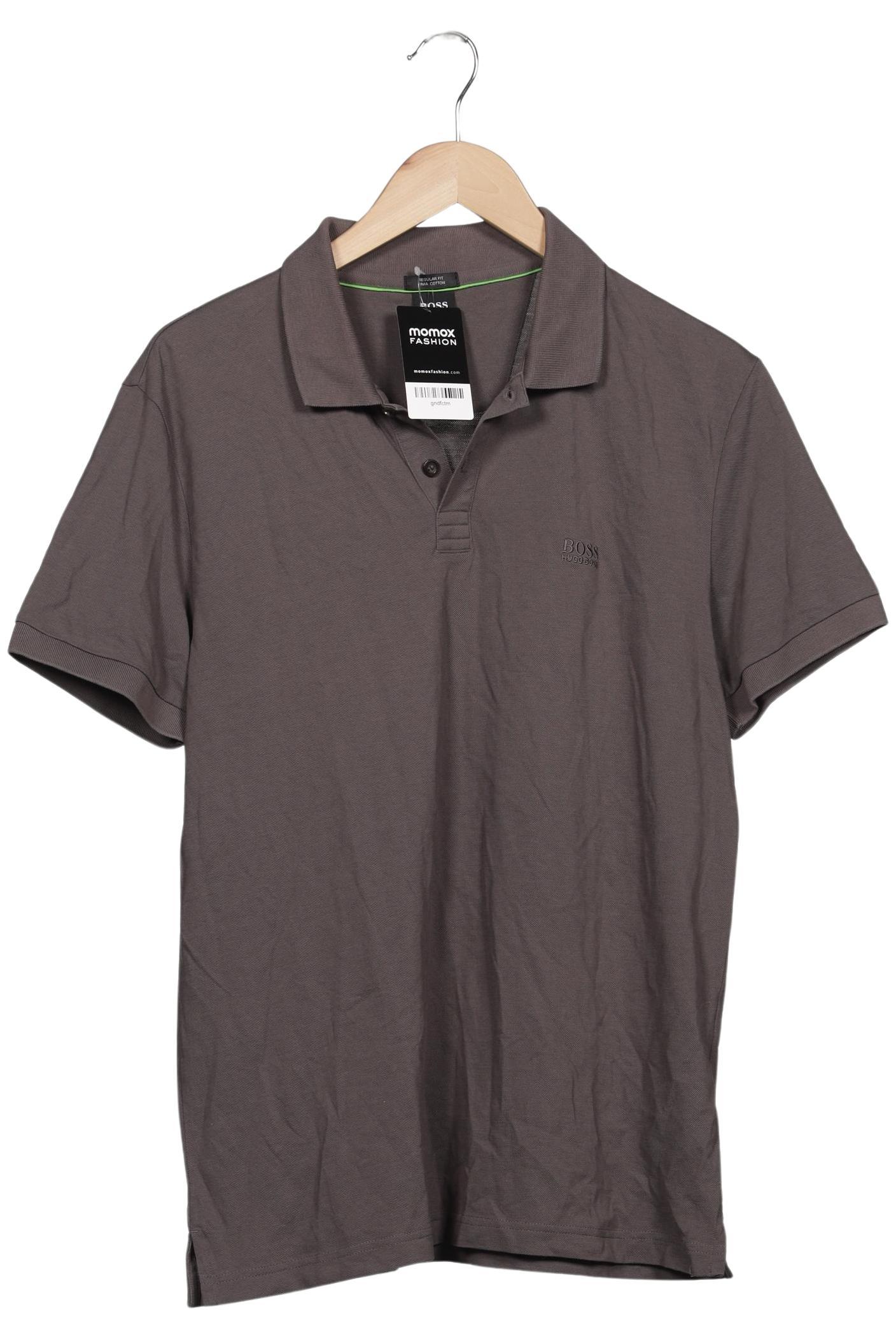

Boss Green Herren Poloshirt, grau, Gr. 54