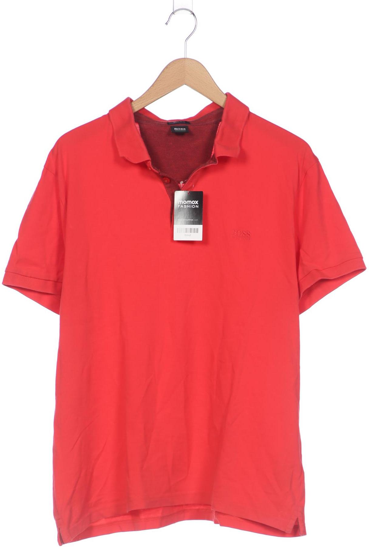 

Boss Green Herren Poloshirt, rot, Gr. 58