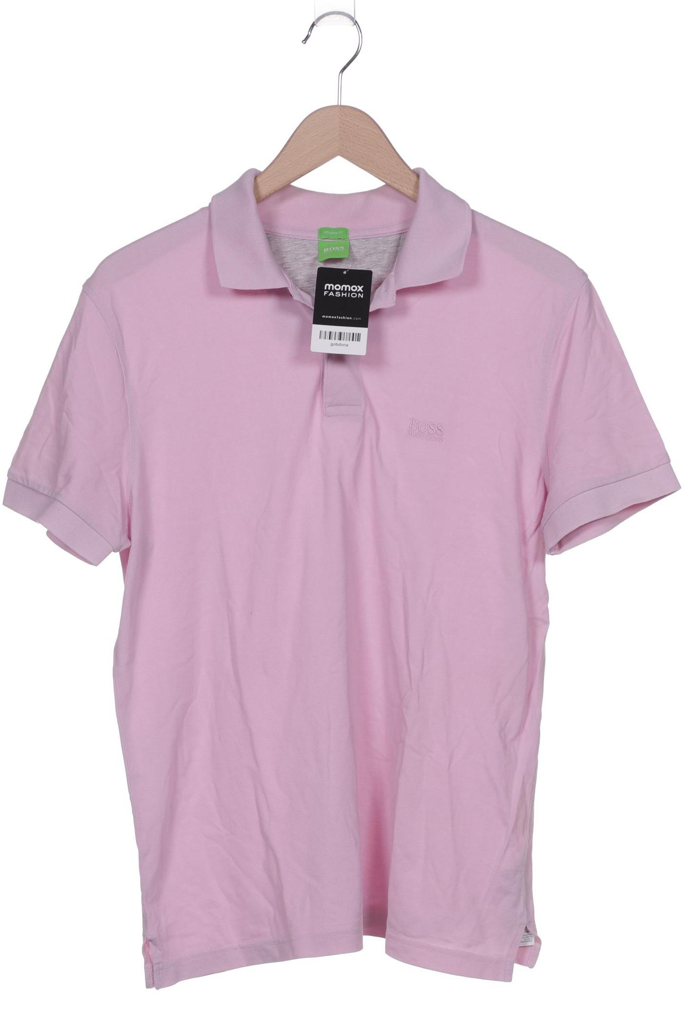 

Boss Green Herren Poloshirt, pink, Gr. 52
