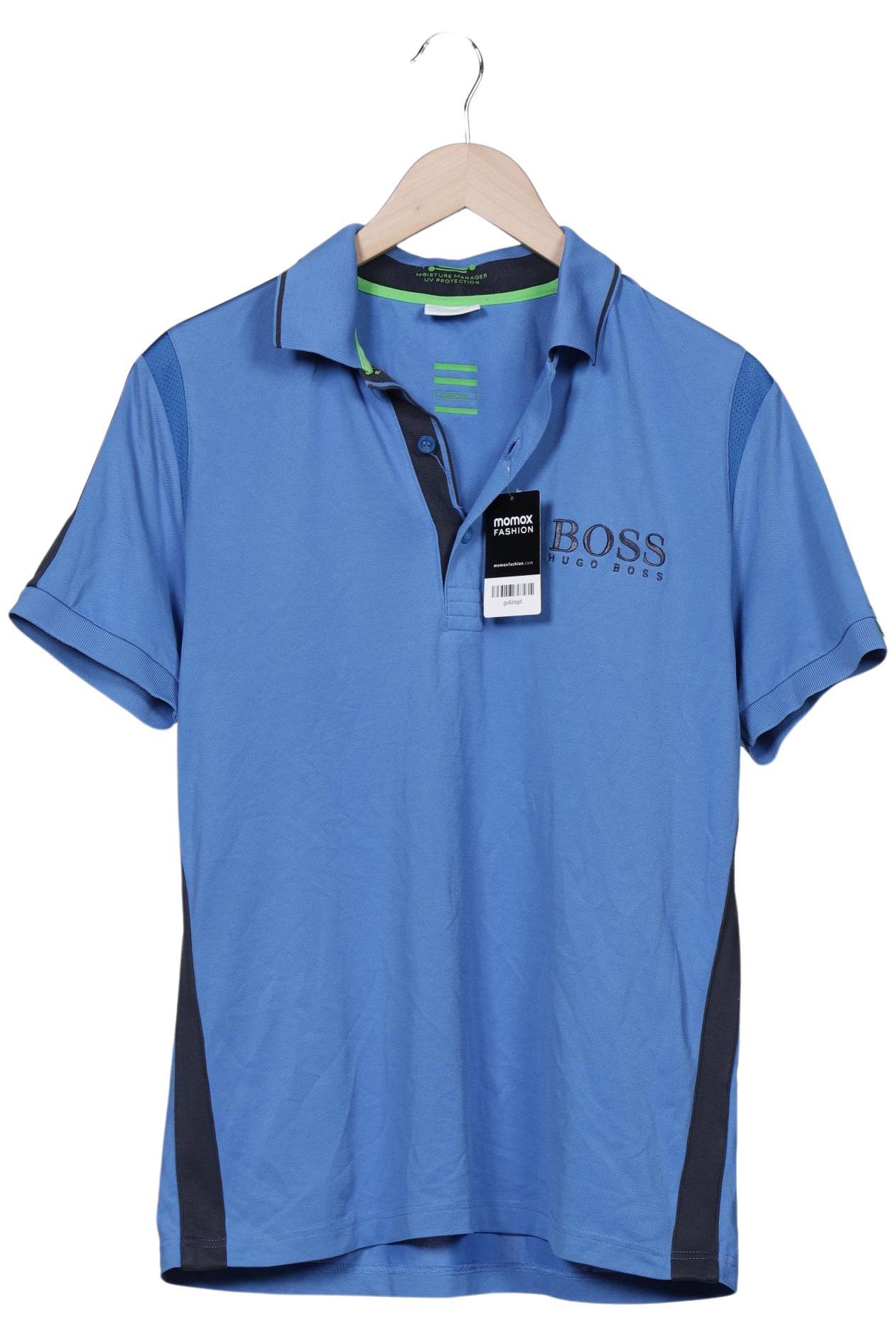 

Boss Green Herren Poloshirt, blau, Gr. 48