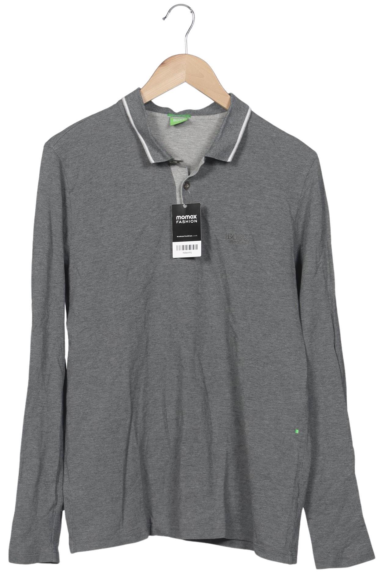 

Boss Green Herren Poloshirt, grau, Gr. 52