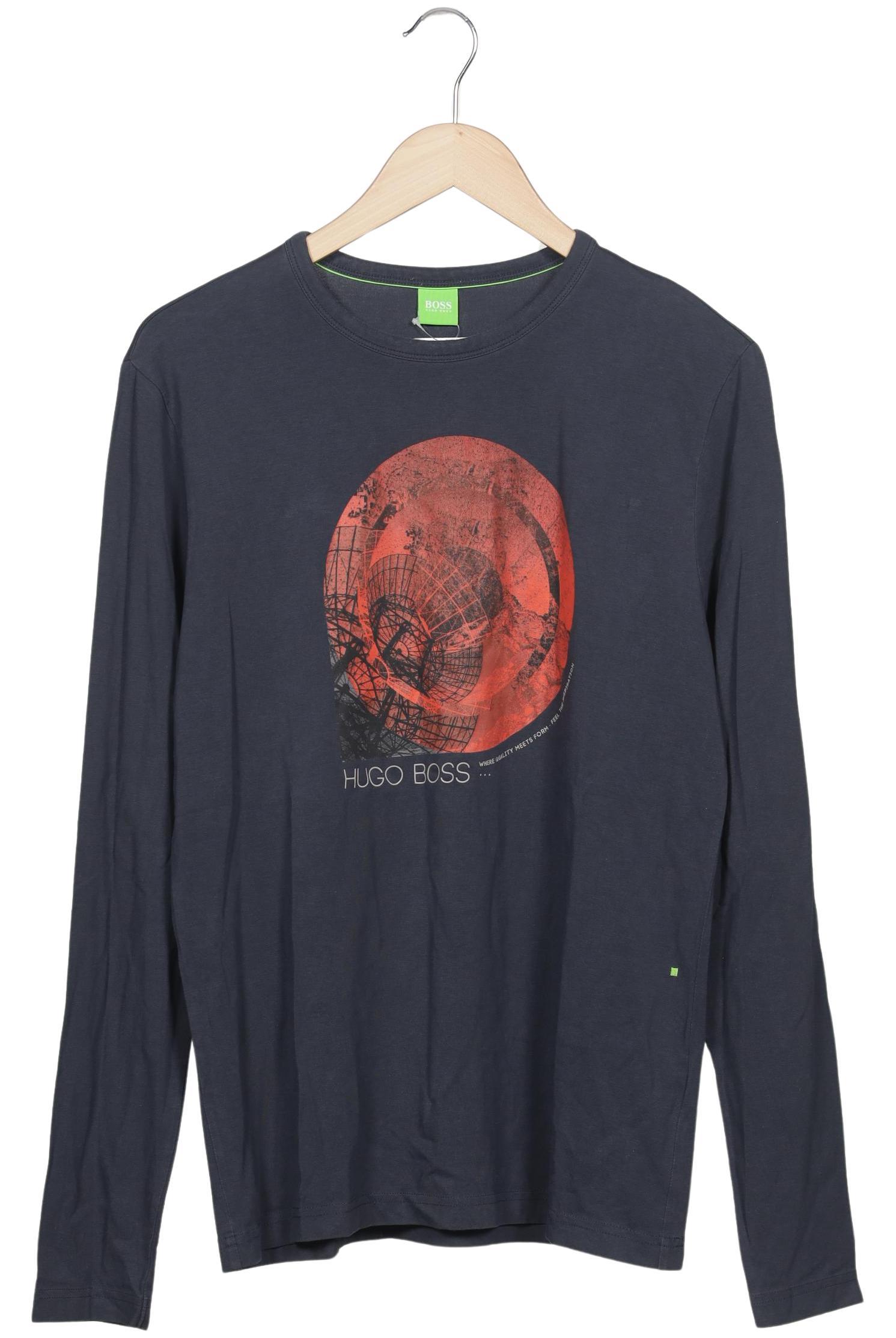 Thumbnail - Boss Green Herren Langarmshirt, marineblau, Gr. 48