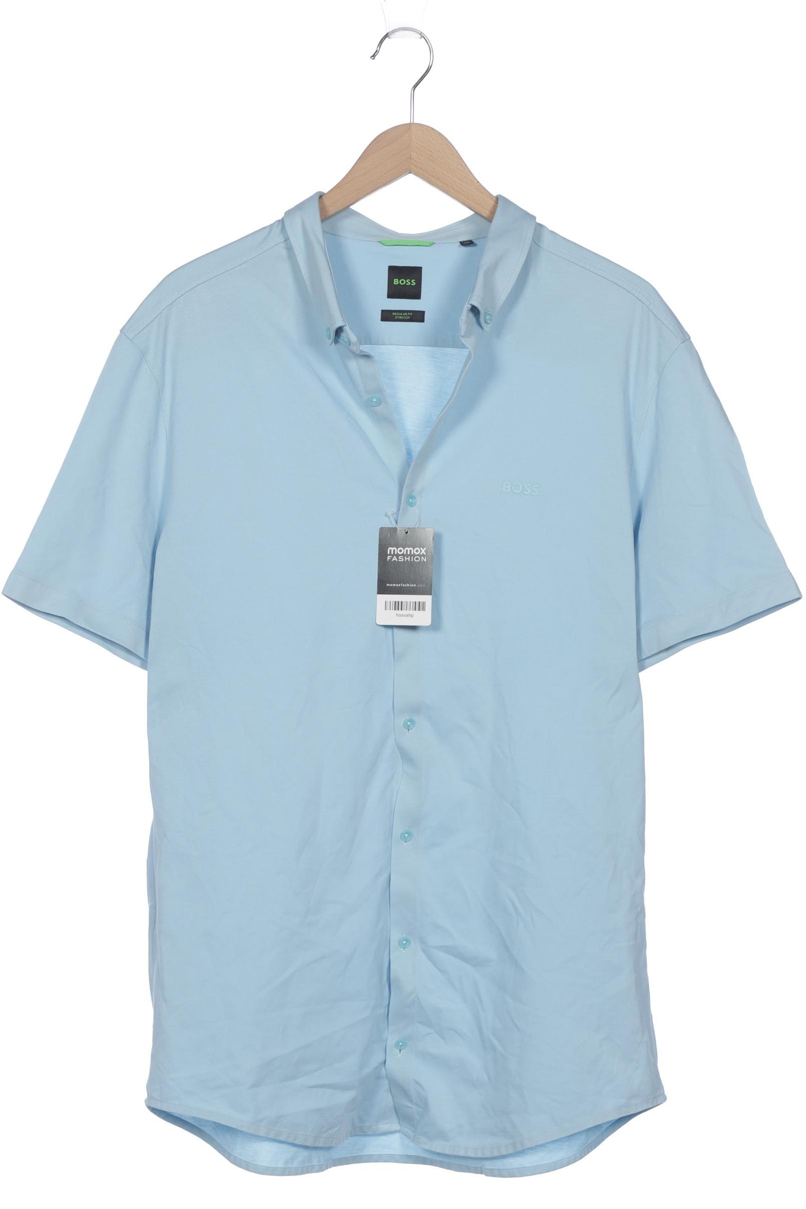 

Boss Green Herren Hemd, hellblau, Gr. 56