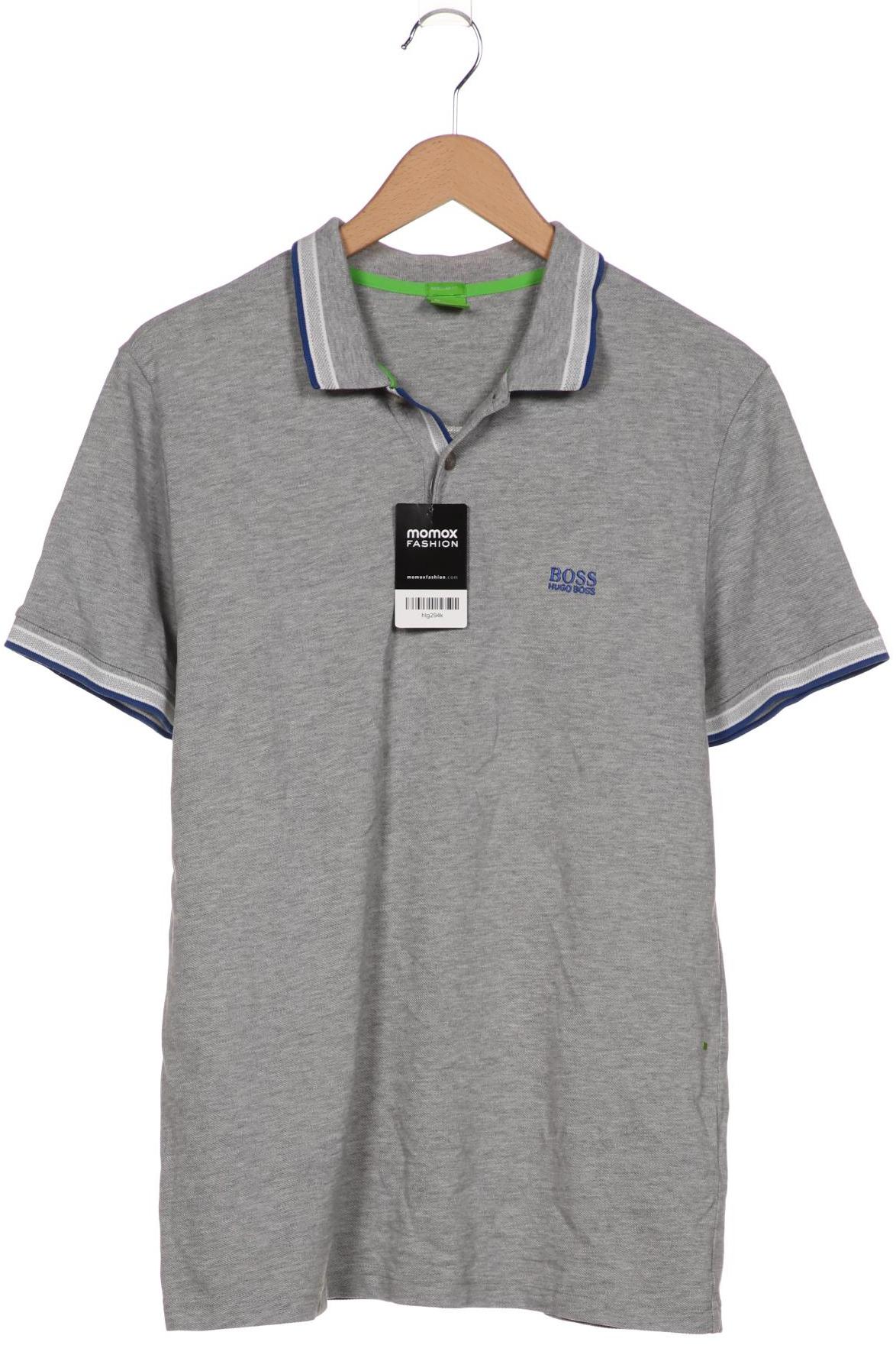 

Boss Green Herren Poloshirt, grau, Gr. 52