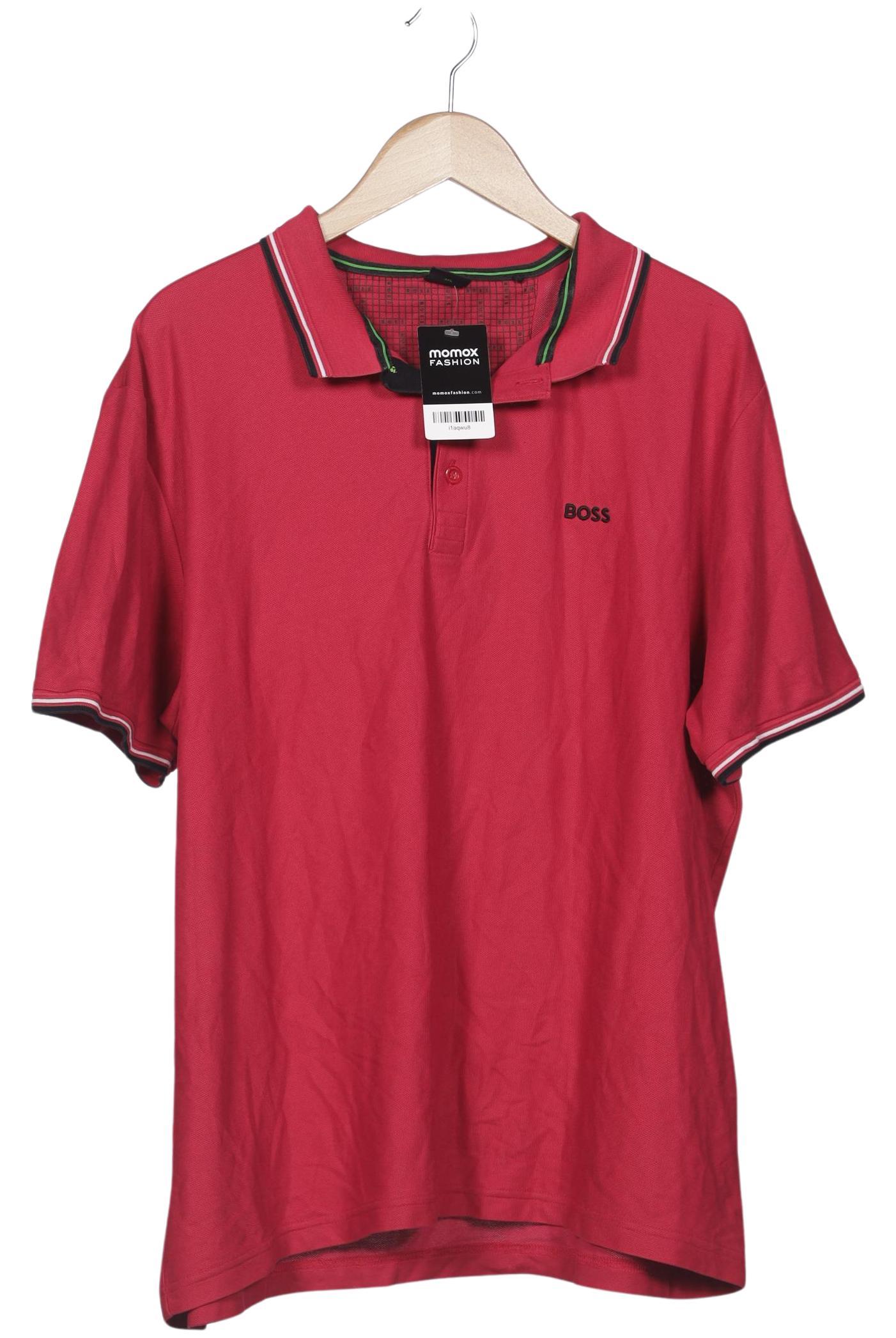 

Boss Green Herren Poloshirt, rot, Gr. 58