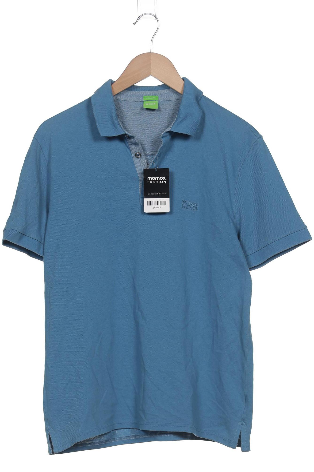 

Boss Green Herren Poloshirt, blau, Gr. 52