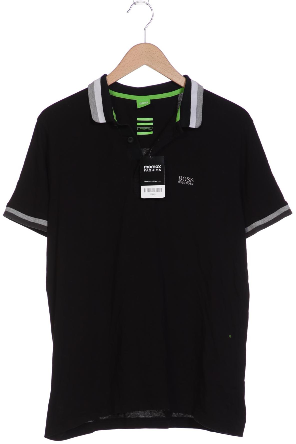 

Boss Green Herren Poloshirt, schwarz