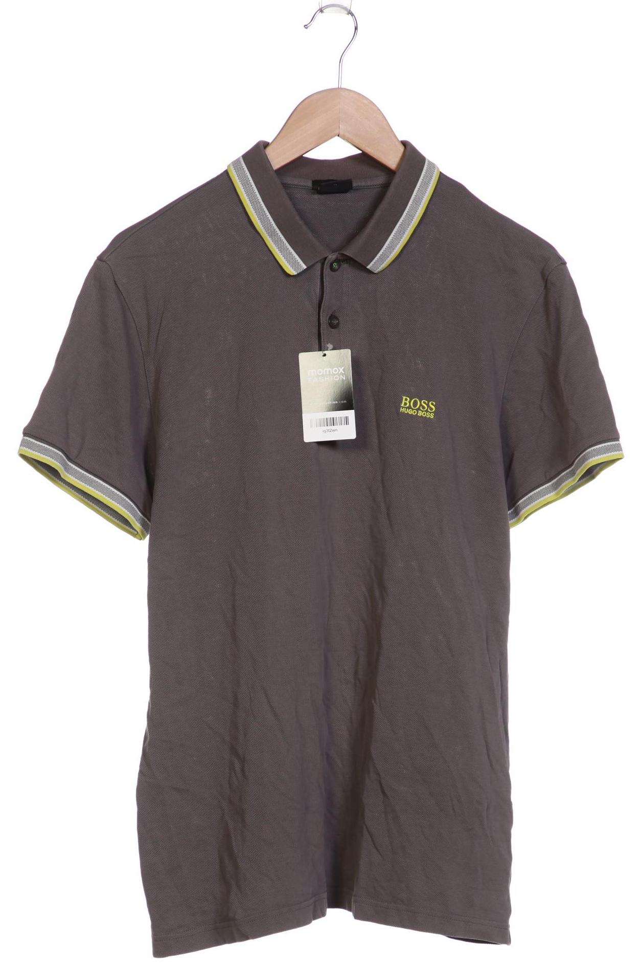 

Boss Green Herren Poloshirt, grau, Gr. 54