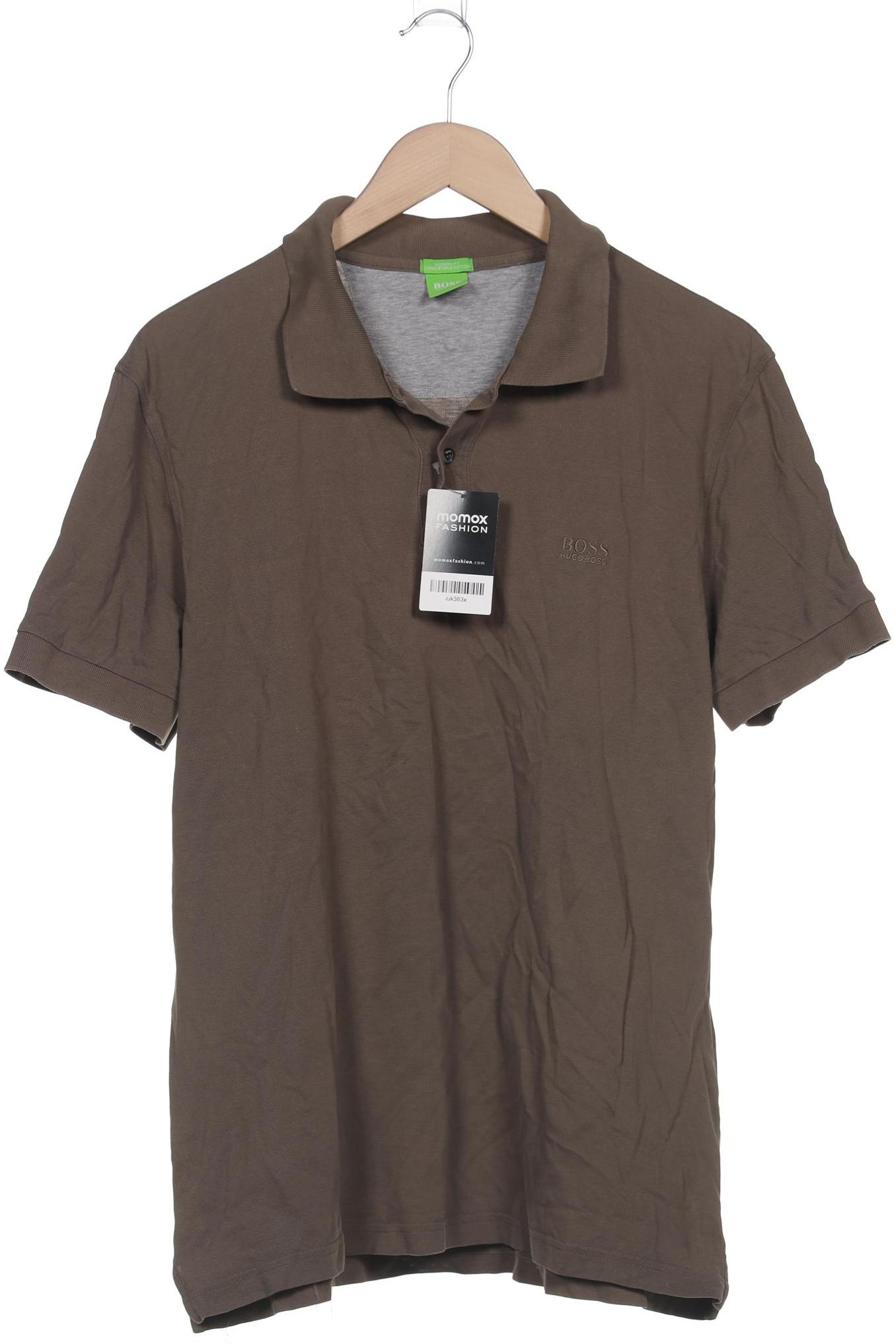 

Boss Green Herren Poloshirt, grau, Gr. 56