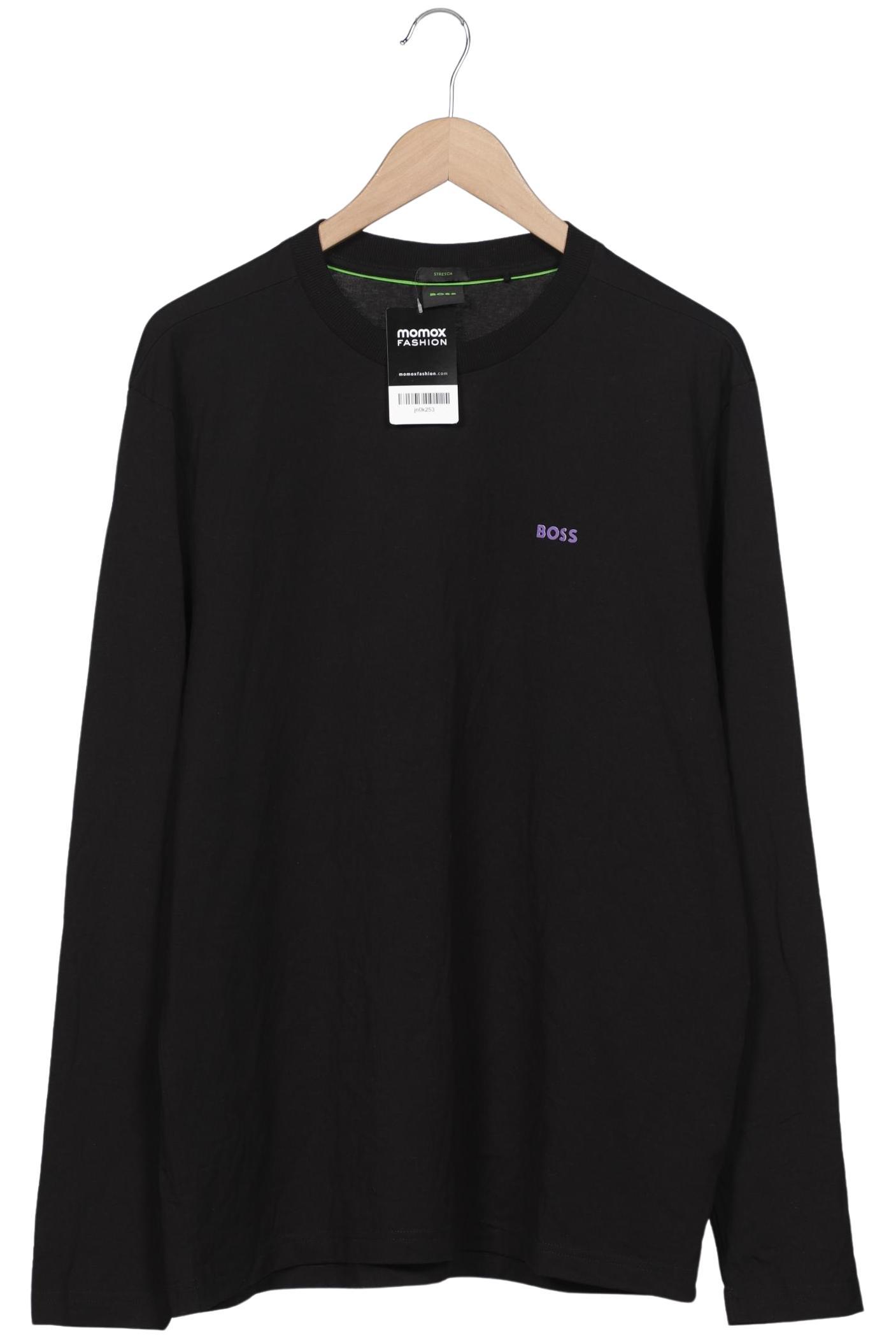 

Boss Green Herren Langarmshirt, schwarz, Gr. 54