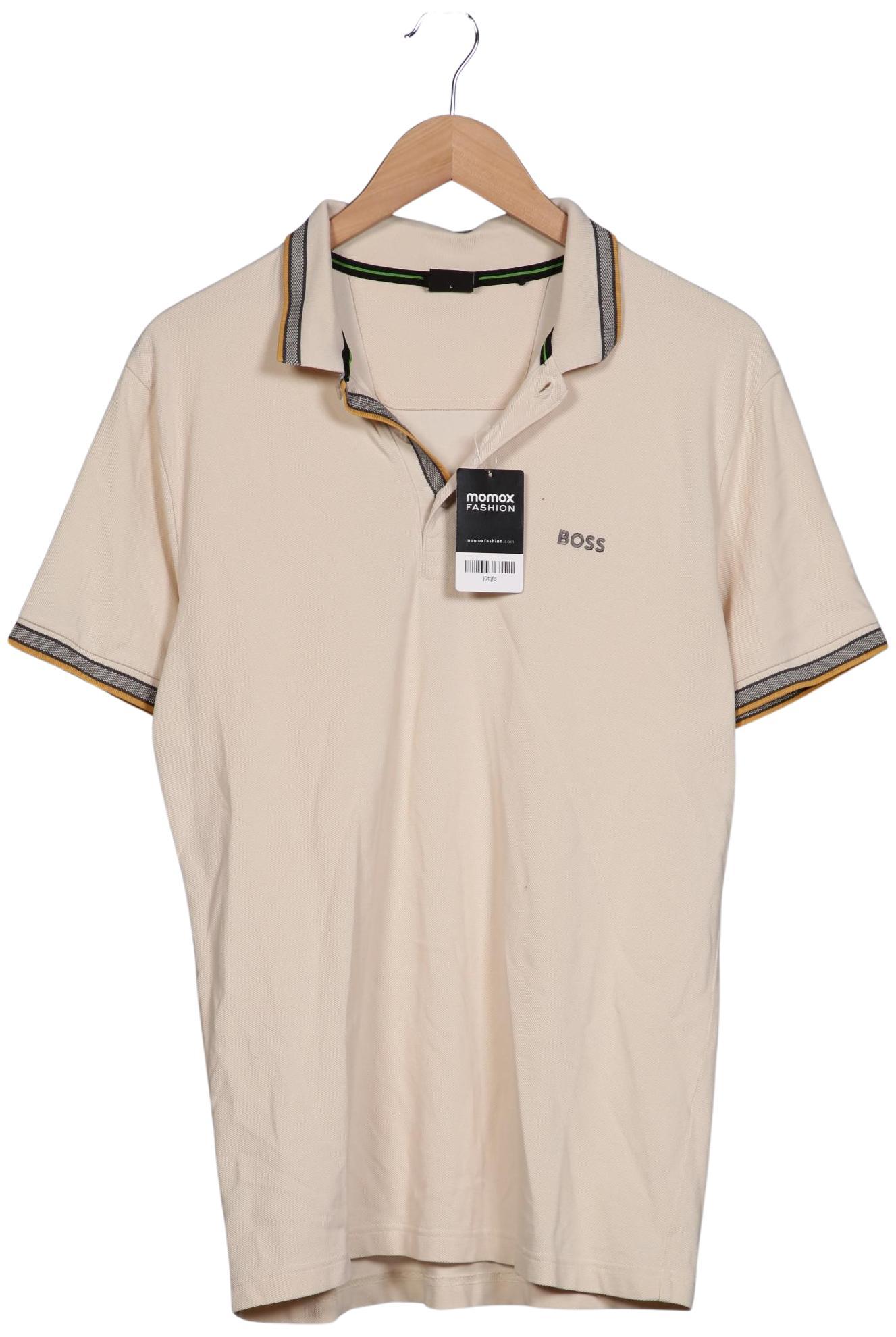 

Boss Green Herren Poloshirt, beige, Gr. 52