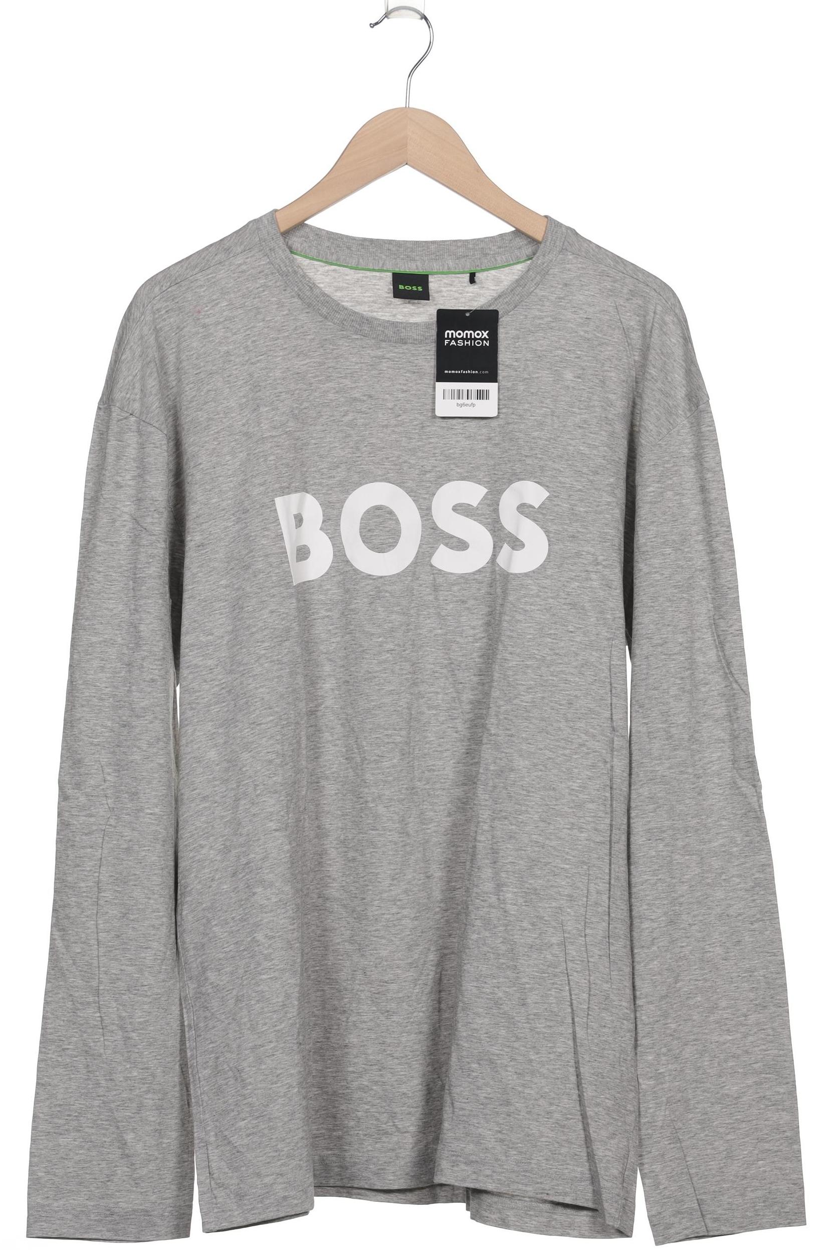 Thumbnail - Boss Green Herren Langarmshirt, grau, Gr. 56