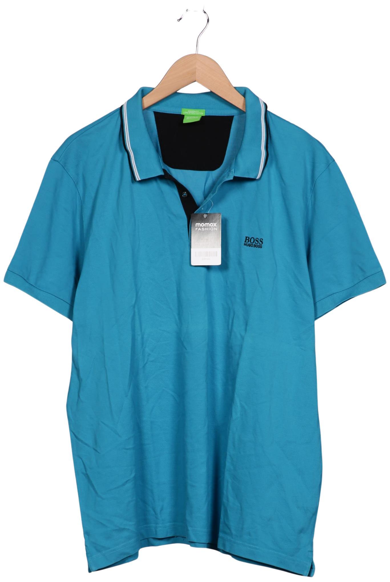 

Boss Green Herren Poloshirt, türkis, Gr. 58