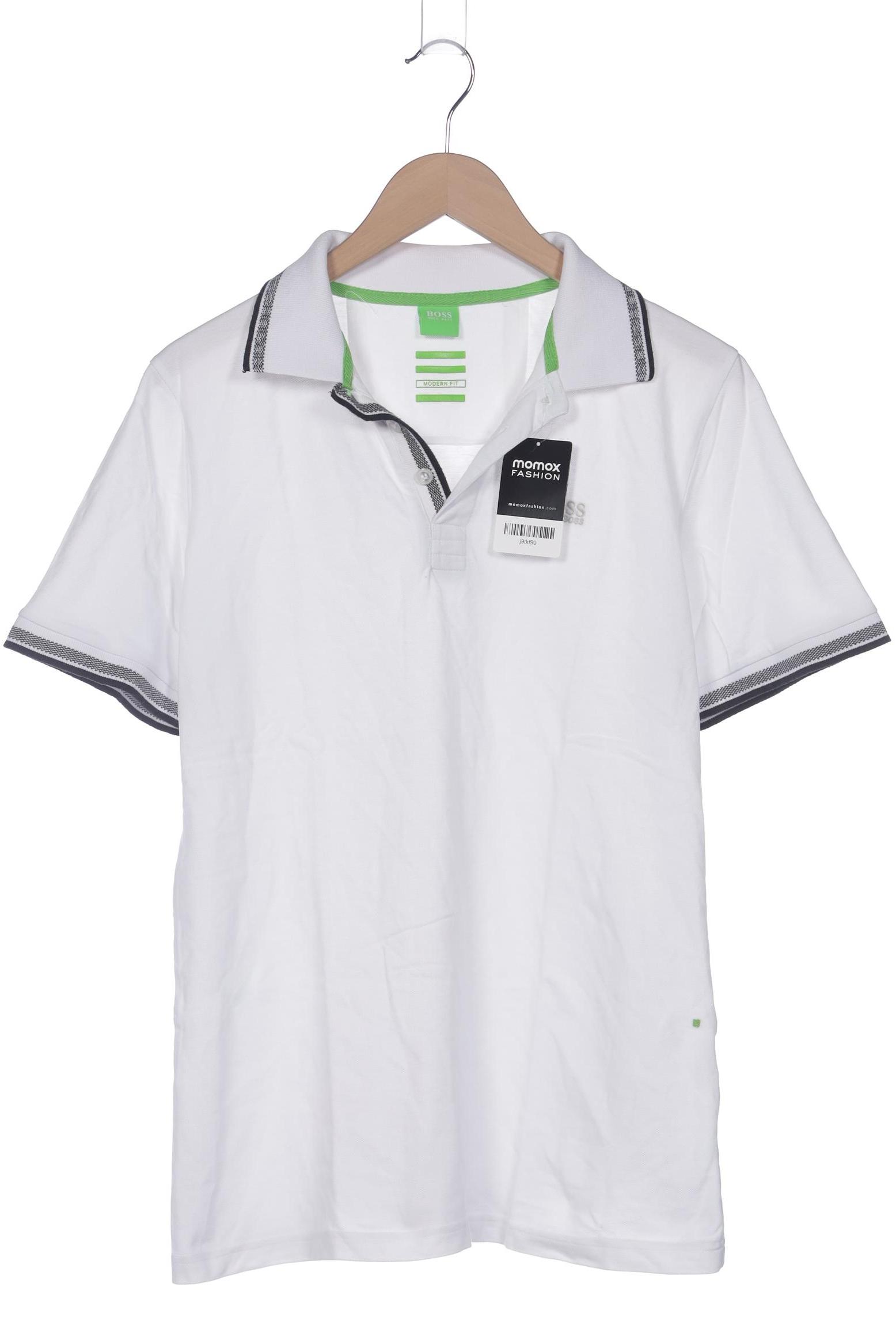 

Boss Green Herren Poloshirt, weiß, Gr. 54
