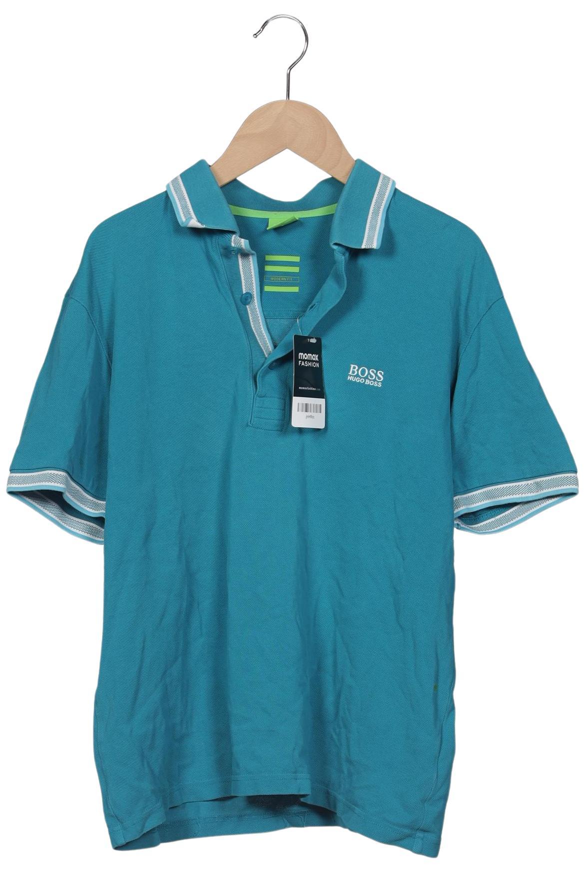

Boss Green Herren Poloshirt, blau, Gr. 46