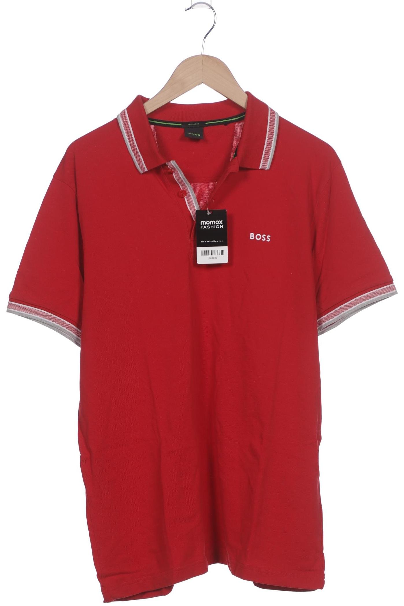 

Boss Green Herren Poloshirt, rot, Gr. 56