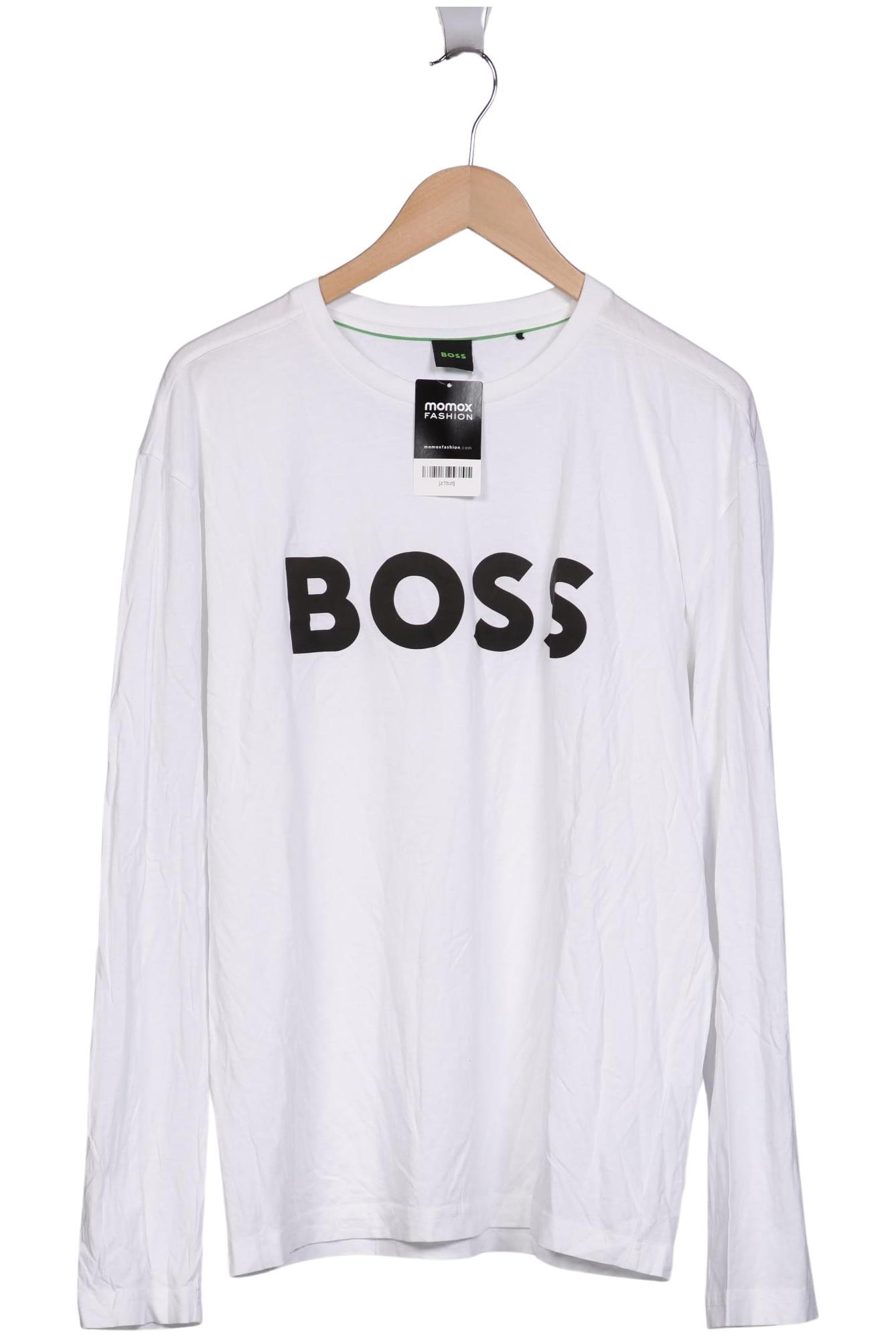 Thumbnail - Boss Green Herren Langarmshirt, weiß, Gr. 48
