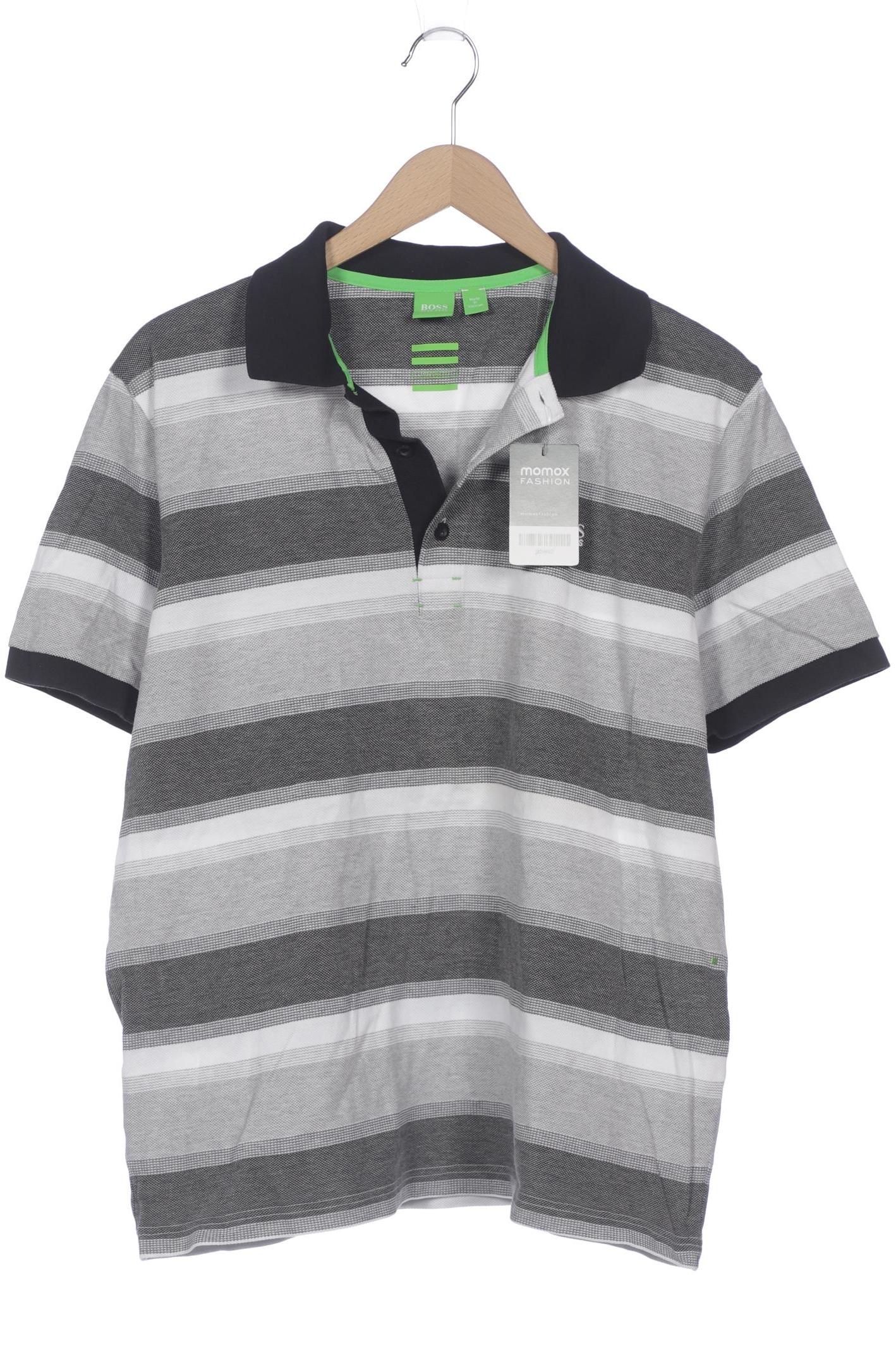 

Boss Green Herren Poloshirt, grau, Gr. 56