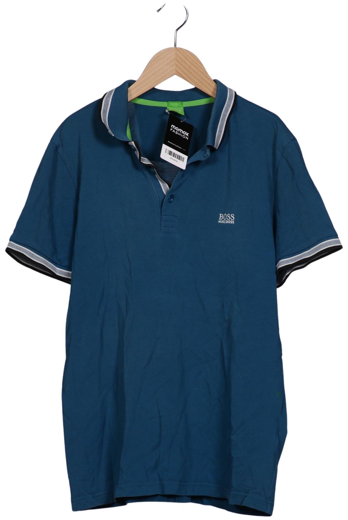 

Boss Green Herren Poloshirt, blau, Gr. 52