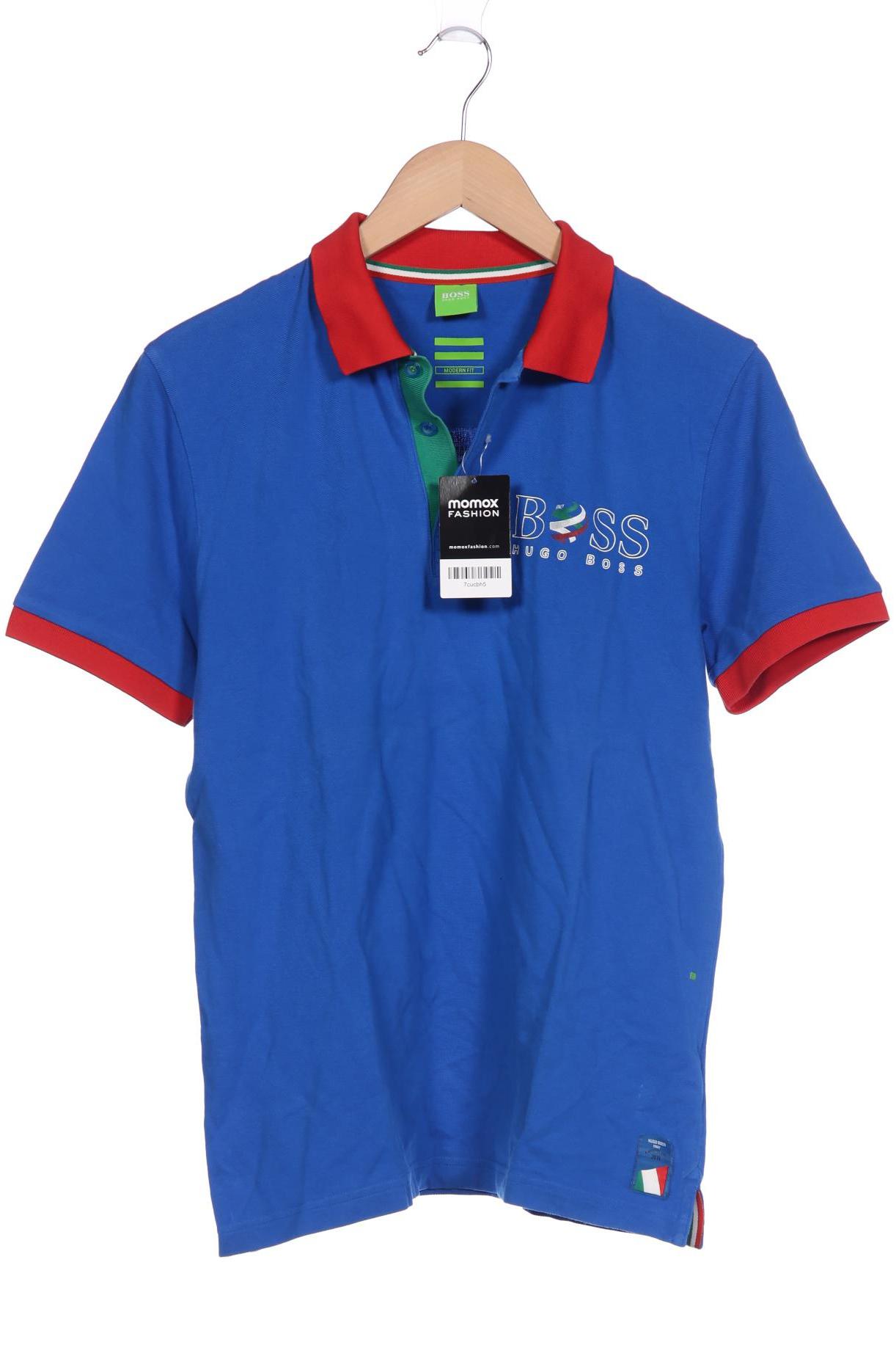 

Boss Green Herren Poloshirt, blau, Gr. 48