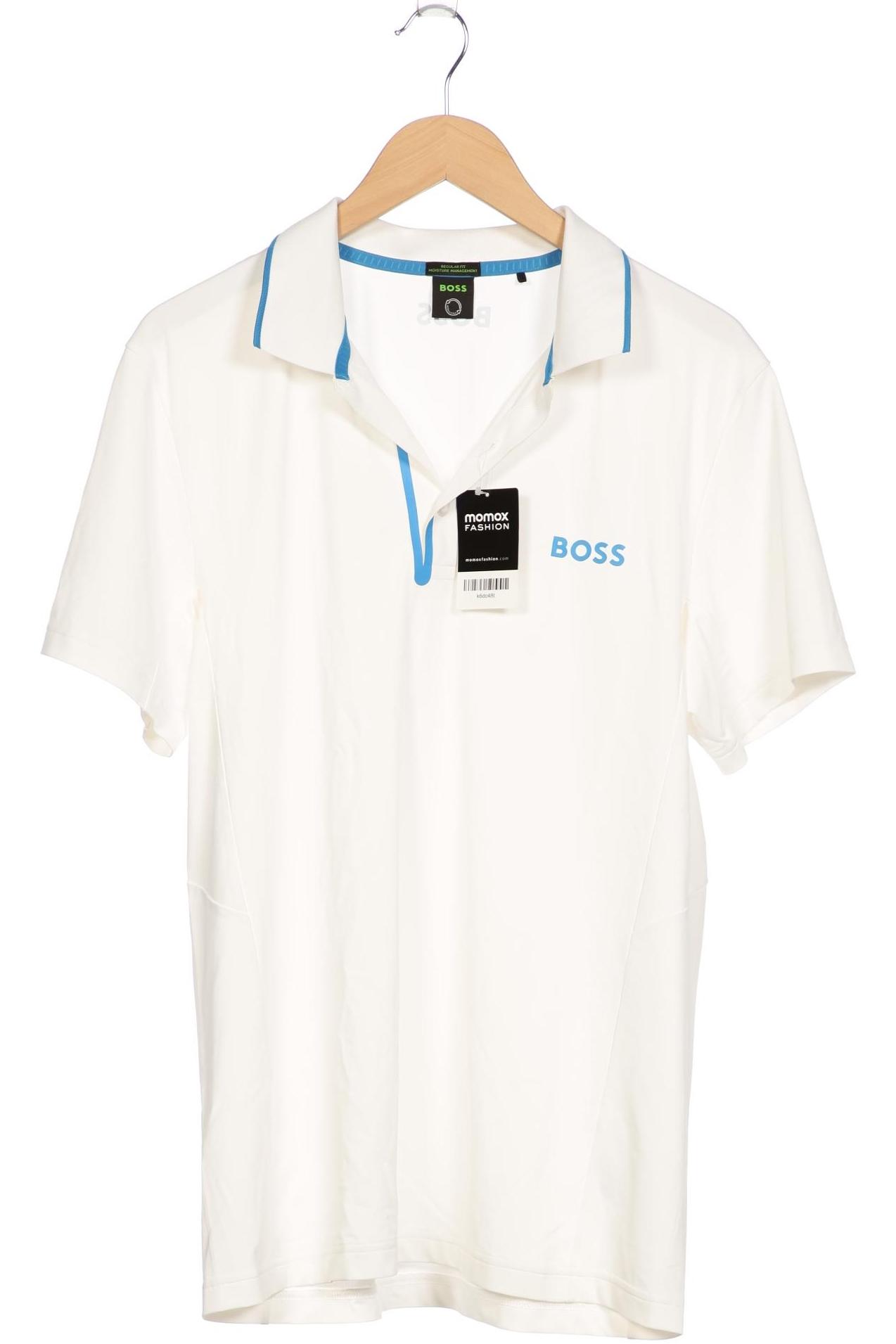 

Boss Green Herren Poloshirt, weiß, Gr. 54