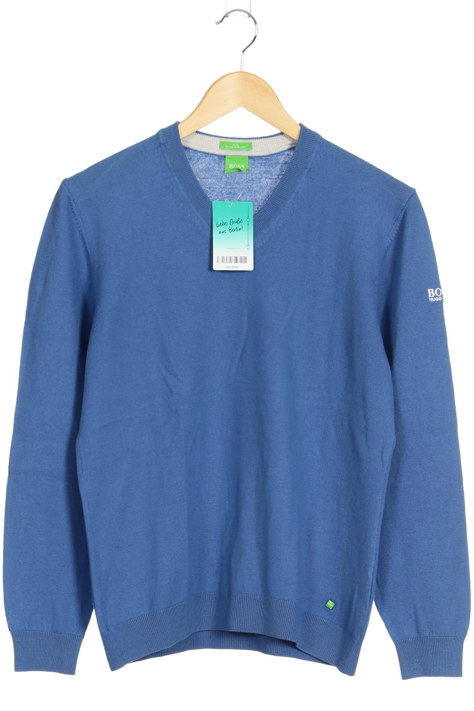

Boss Green Herren Pullover, blau, Gr. 48