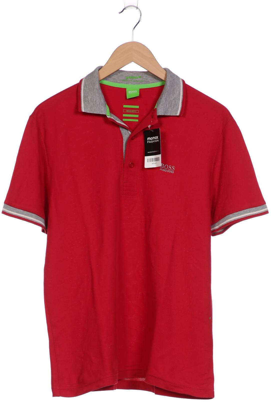 

Boss Green Herren Poloshirt, rot, Gr. 48