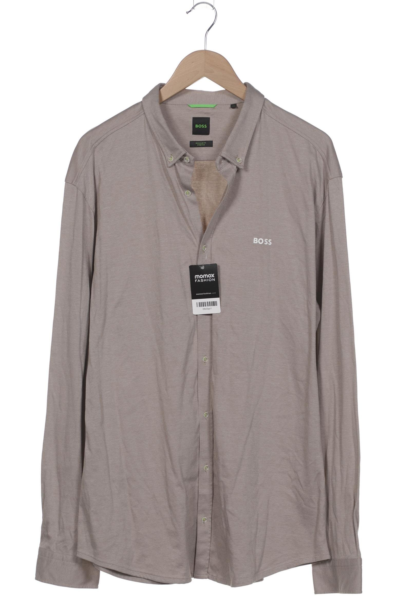 

Boss Green Herren Hemd, beige, Gr. 56