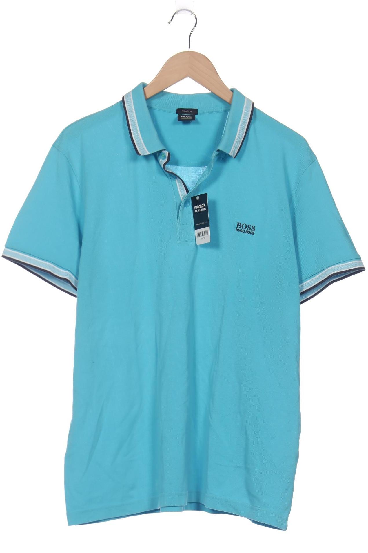 

Boss Green Herren Poloshirt, blau, Gr. 56