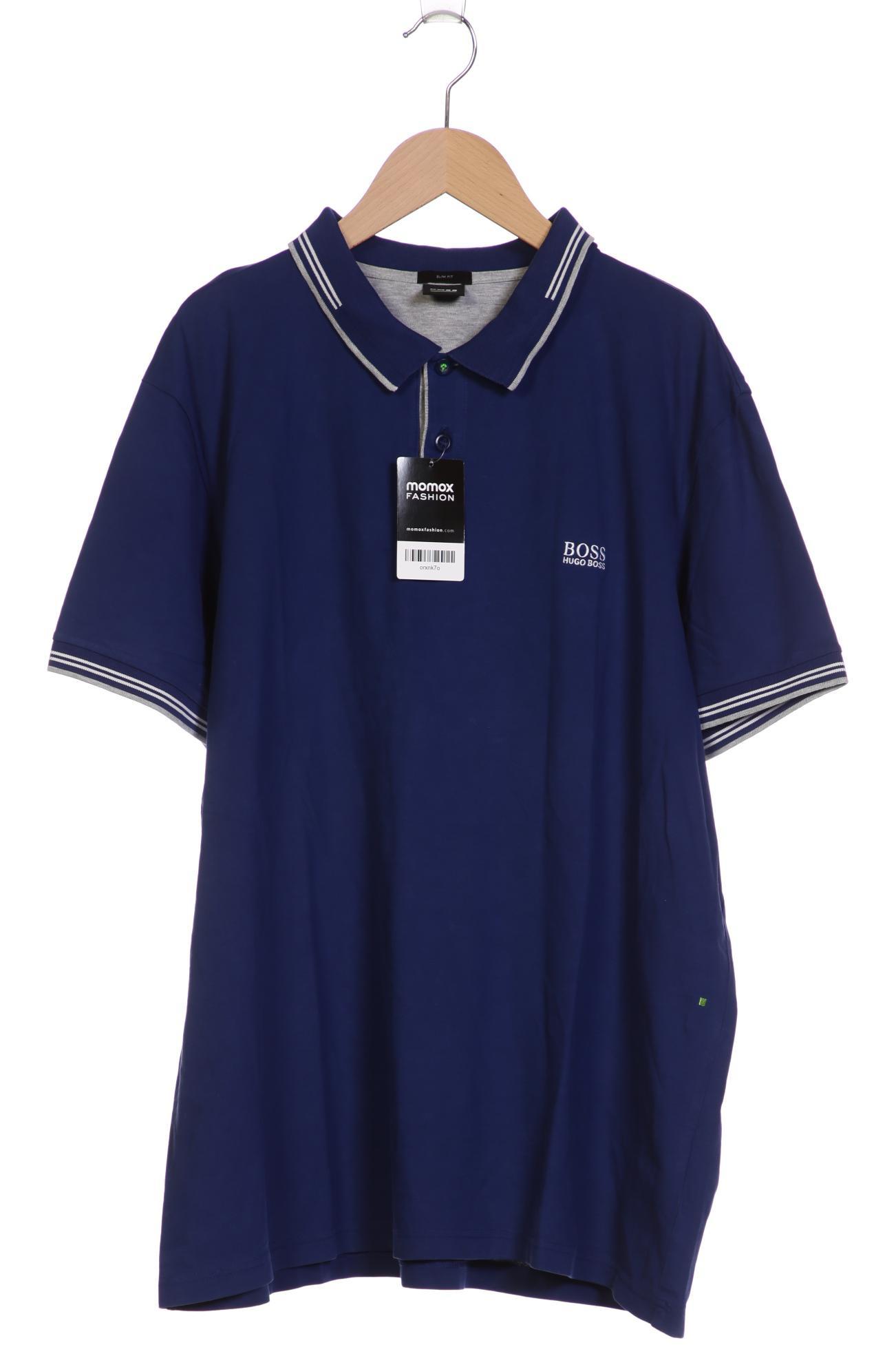

Boss Green Herren Poloshirt, blau, Gr. 58