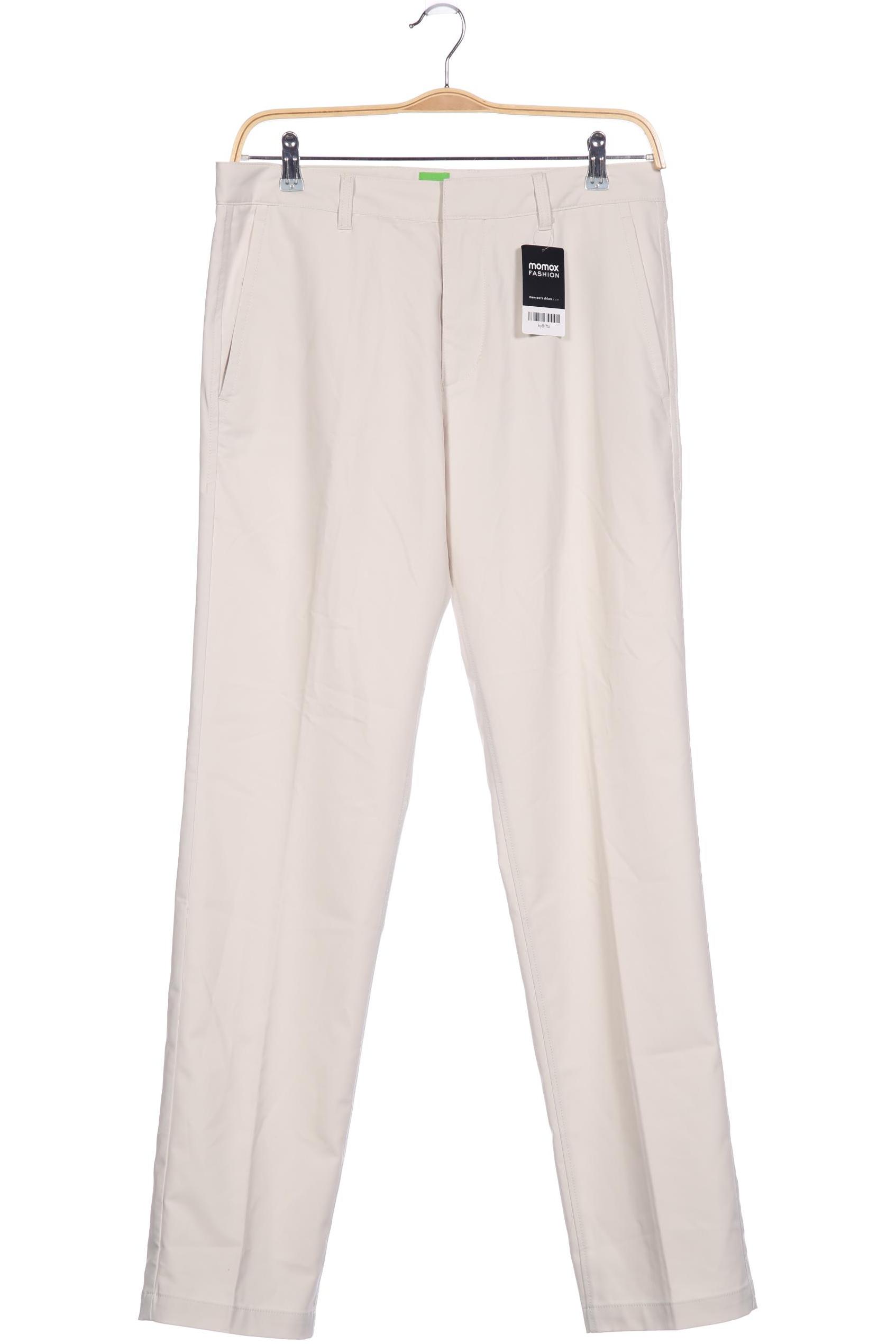 

Boss Green Herren Stoffhose, cremeweiß, Gr. 48