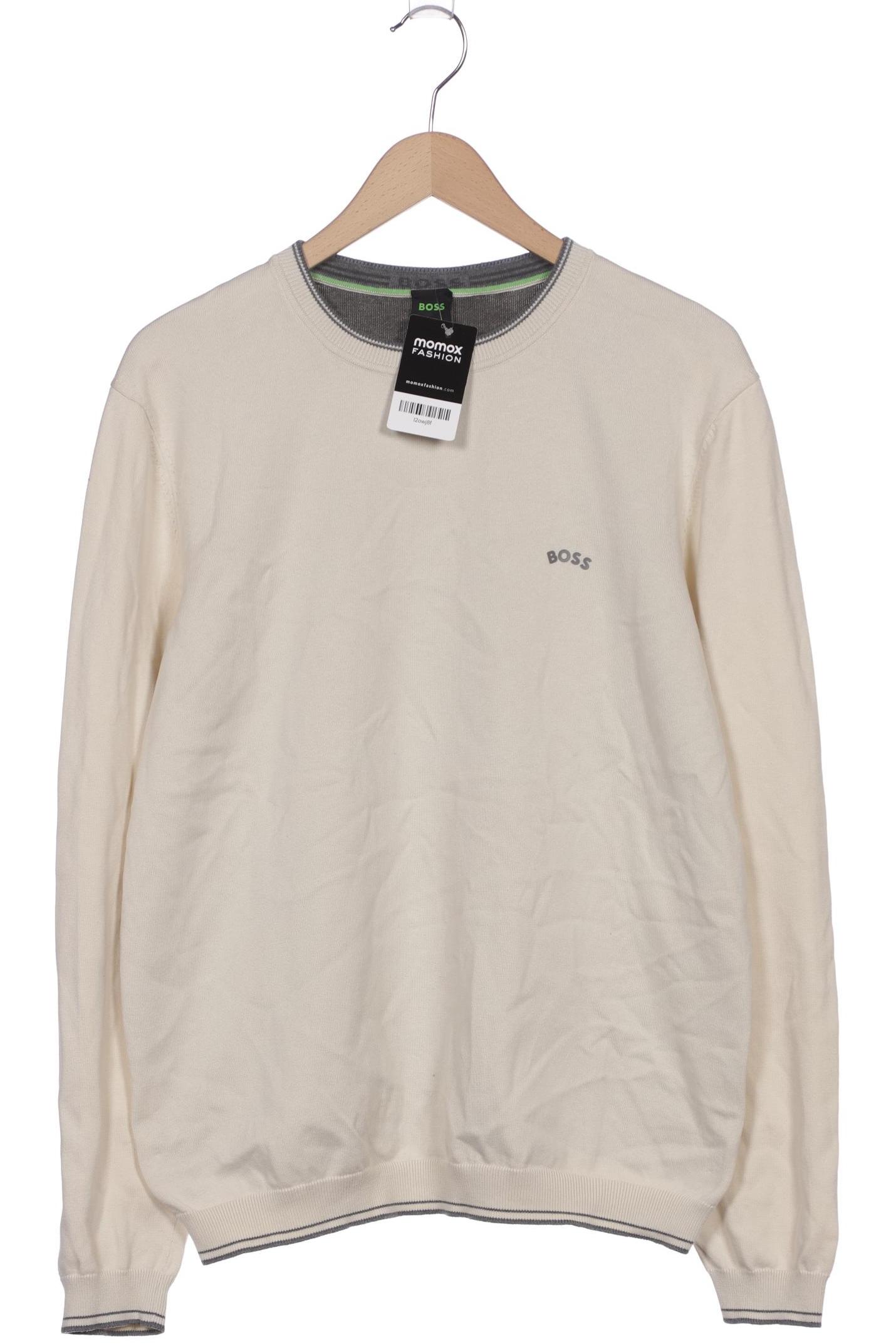 

Boss Green Herren Pullover, cremeweiß, Gr. 54