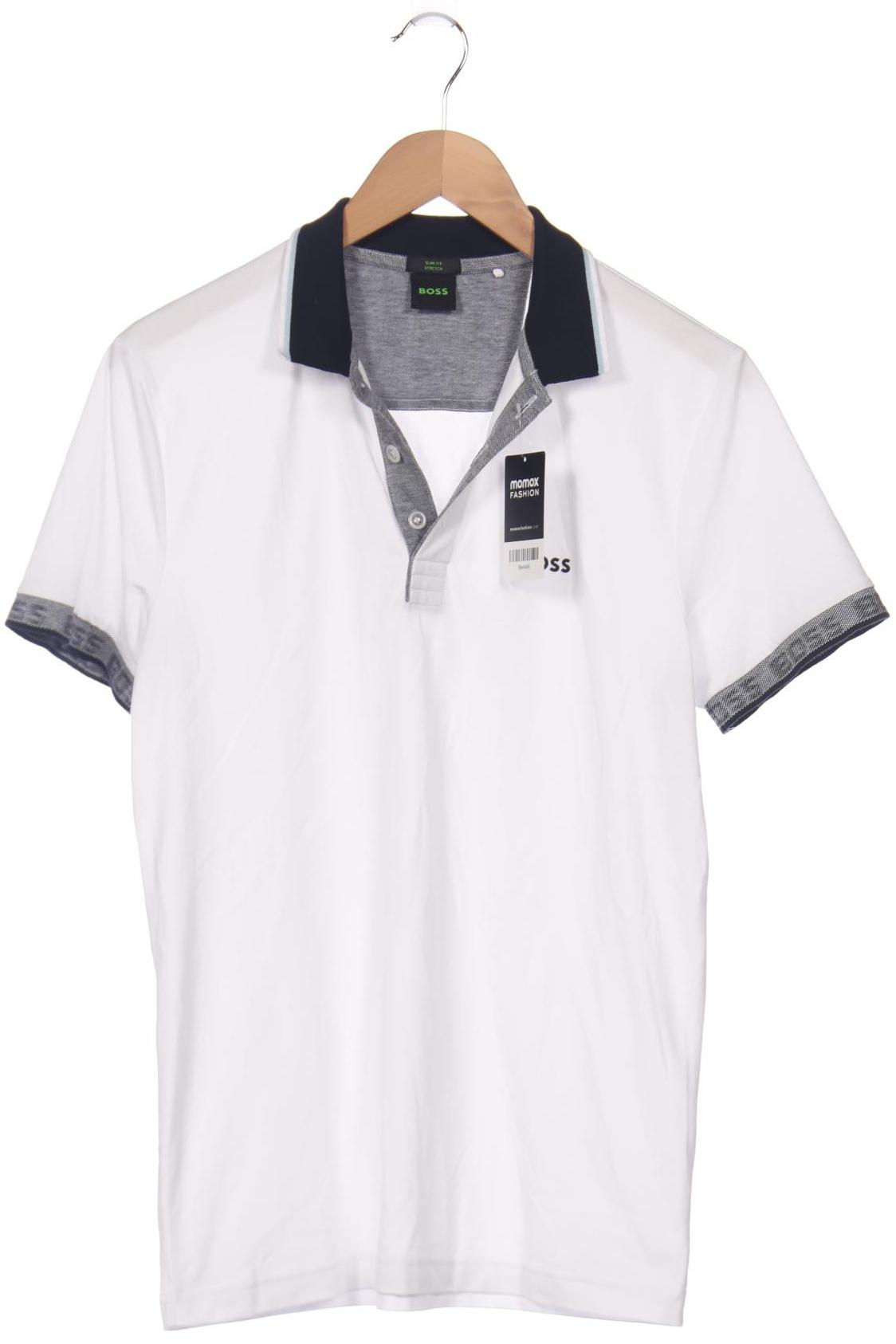 

Boss Green Herren Poloshirt, weiß