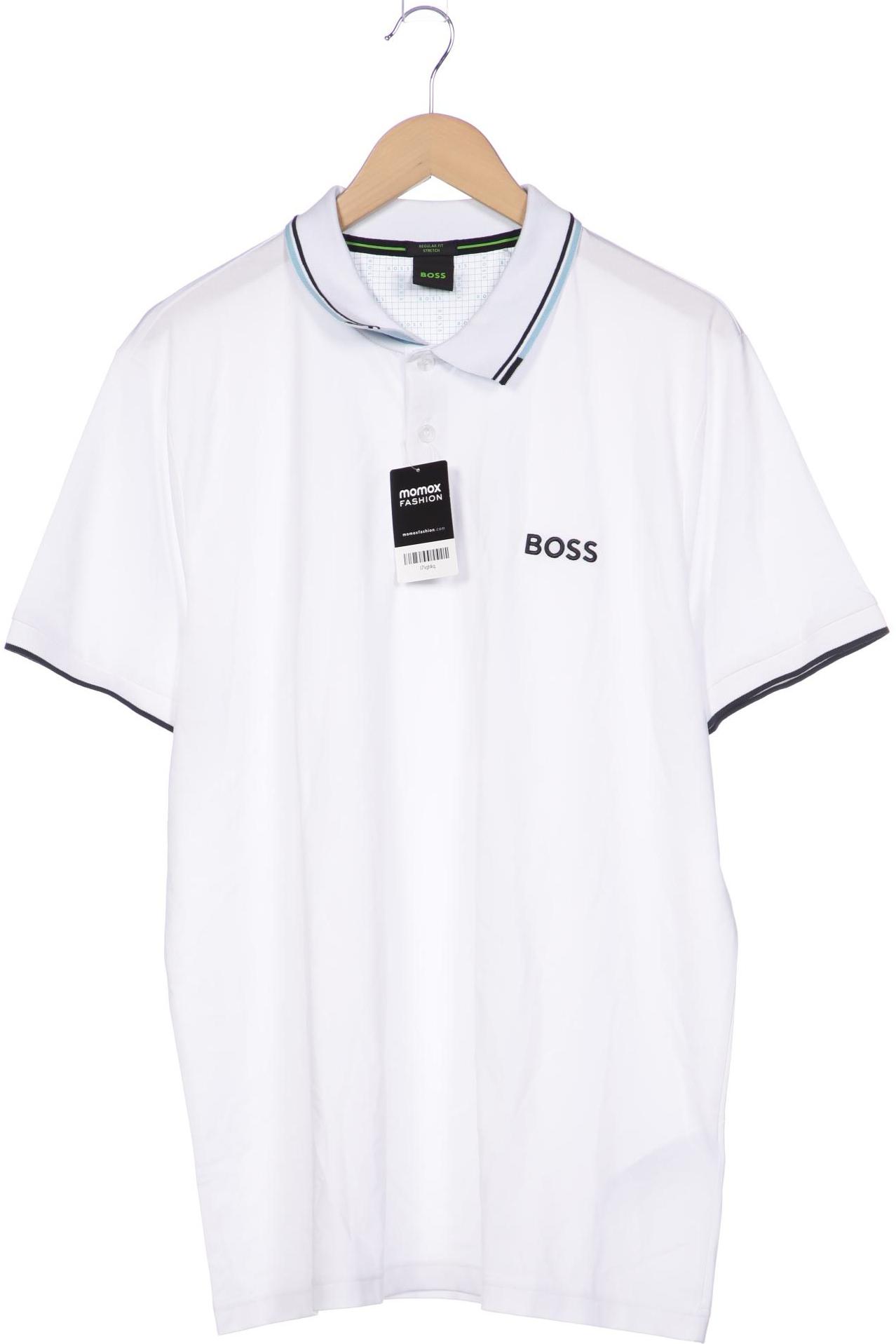 

Boss Green Herren Poloshirt, weiß