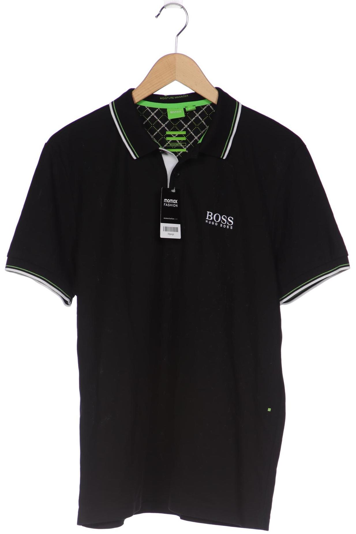 

Boss Green Herren Poloshirt, schwarz