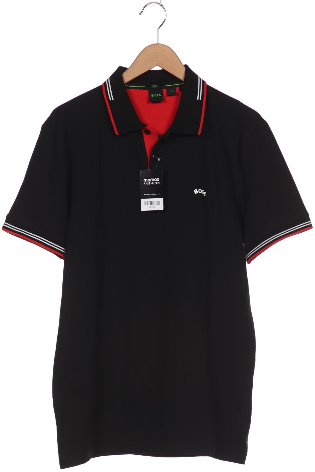 

Boss Green Herren Poloshirt, schwarz