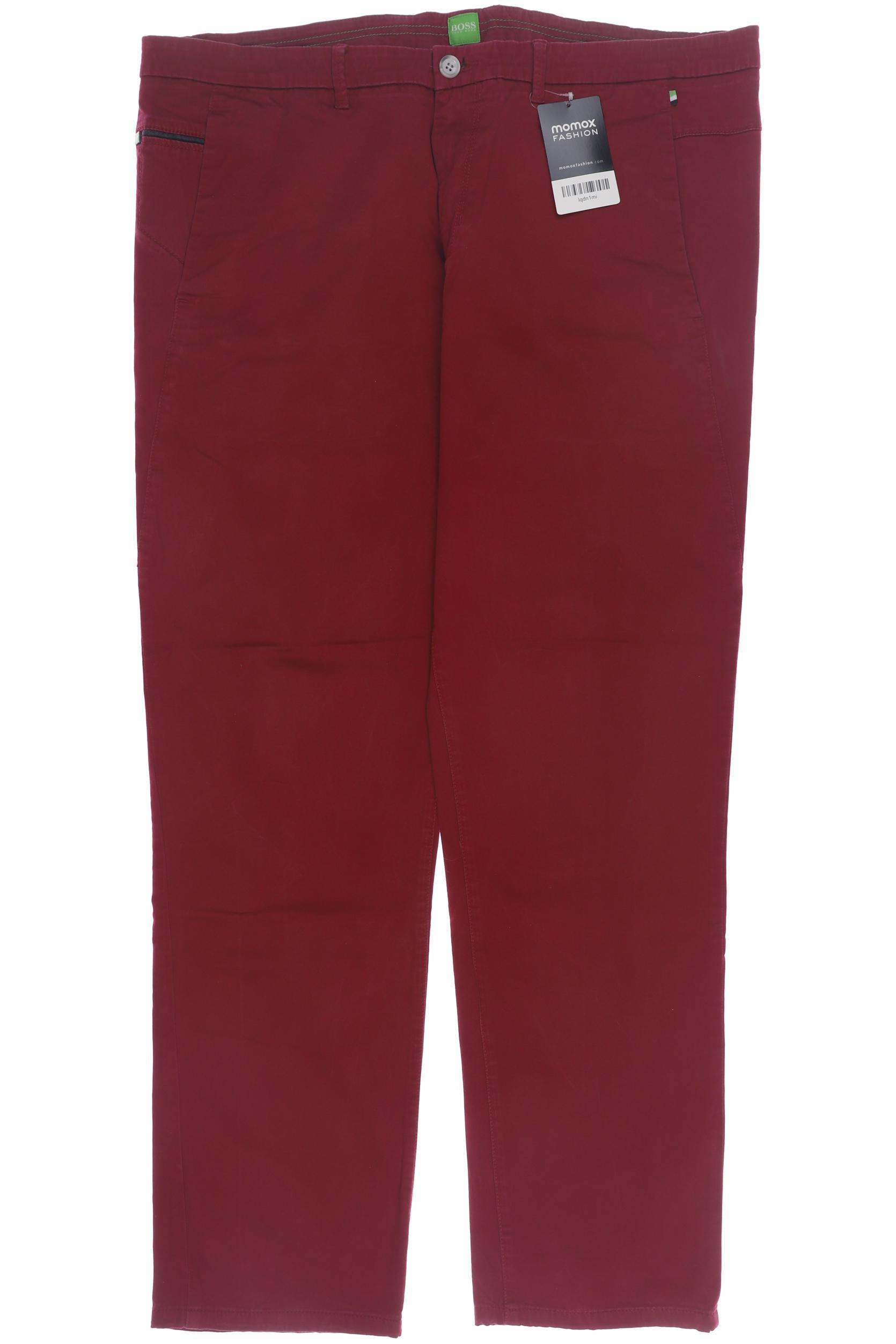 

Boss Green Herren Stoffhose, bordeaux
