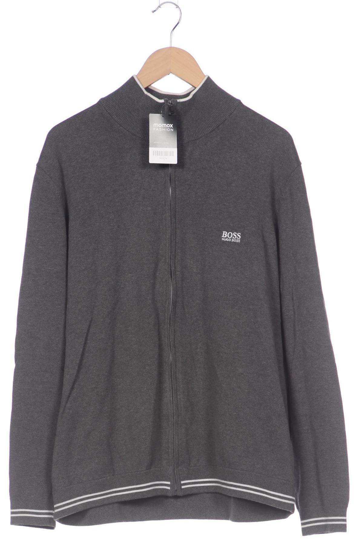 

Boss Green Herren Strickjacke, grau, Gr. 58