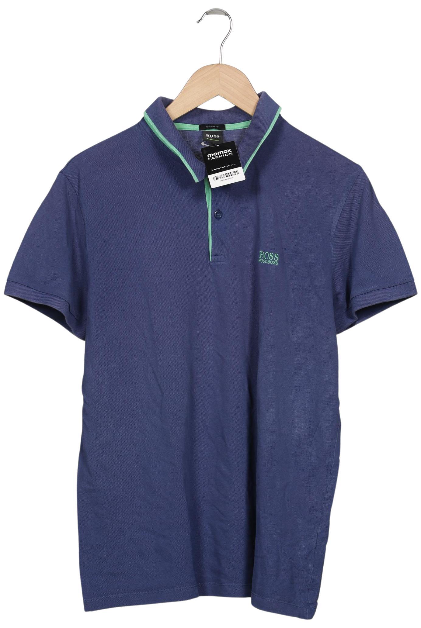 

Boss Green Herren Poloshirt, blau, Gr. 54