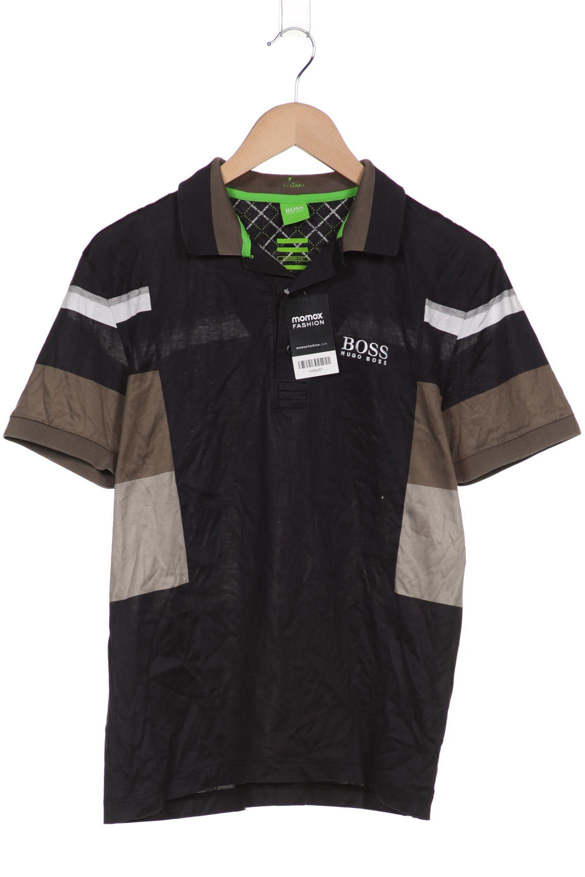

Boss Green Herren Poloshirt, schwarz