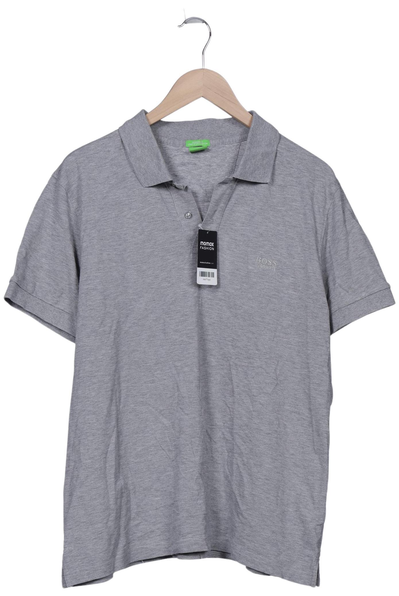 

Boss Green Herren Poloshirt, grau, Gr. 56