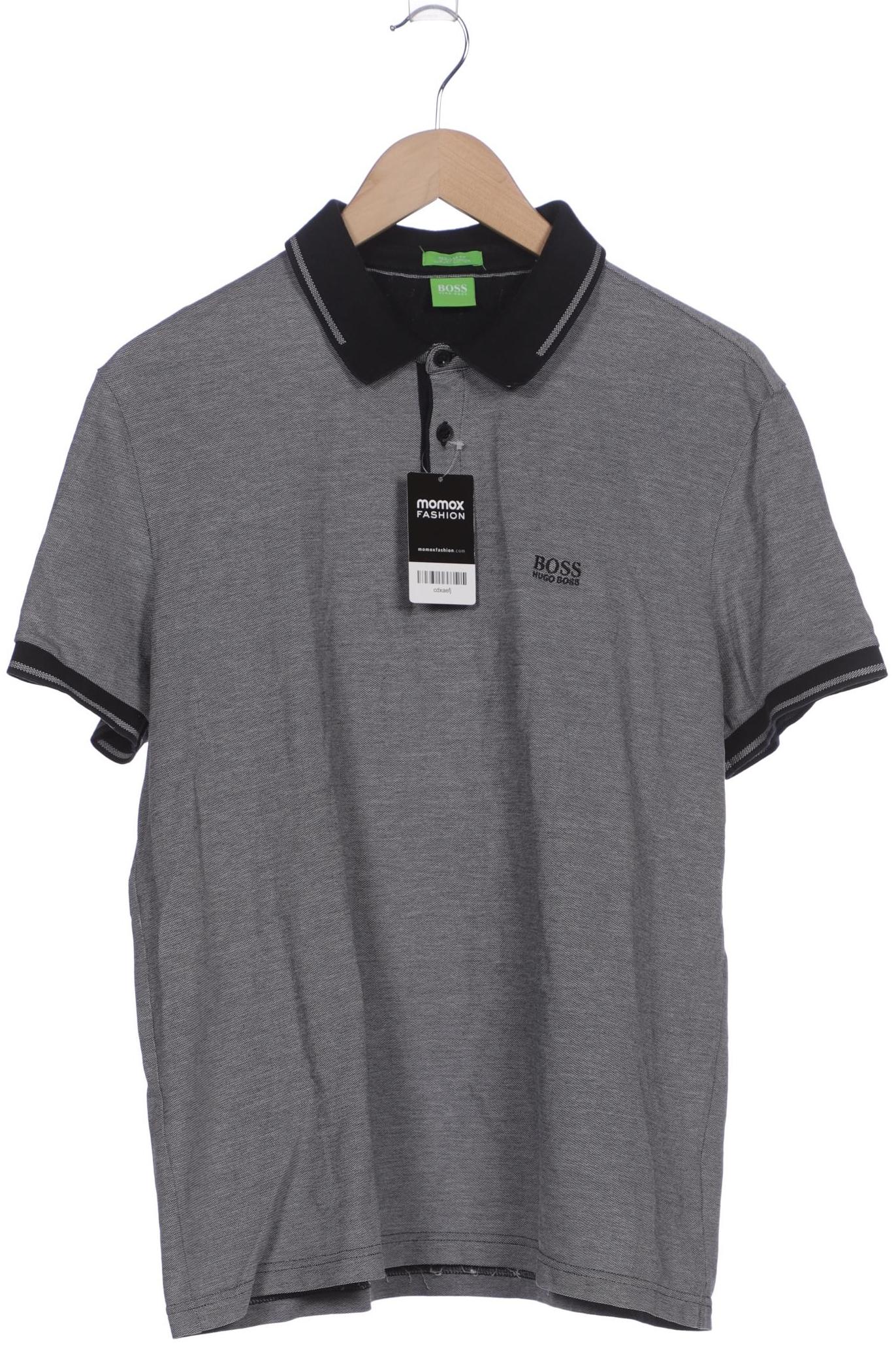 

Boss Green Herren Poloshirt, grau, Gr. 54