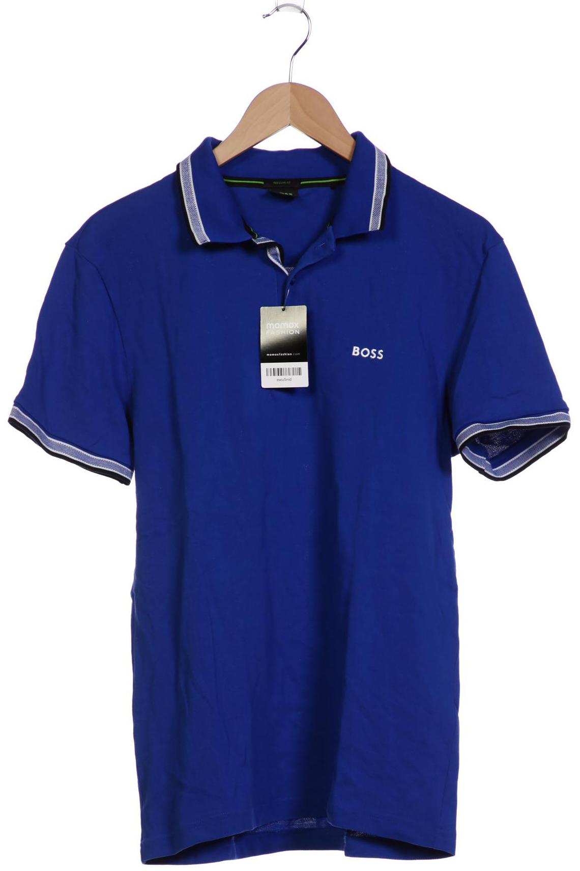 

Boss Green Herren Poloshirt, blau, Gr. 54