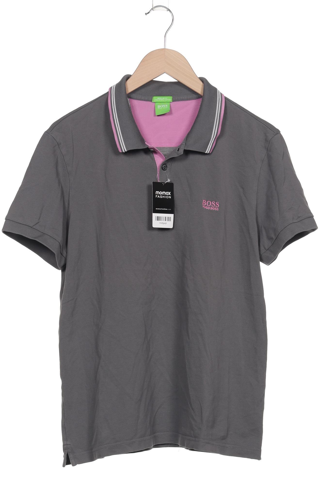 

Boss Green Herren Poloshirt, grau, Gr. 54