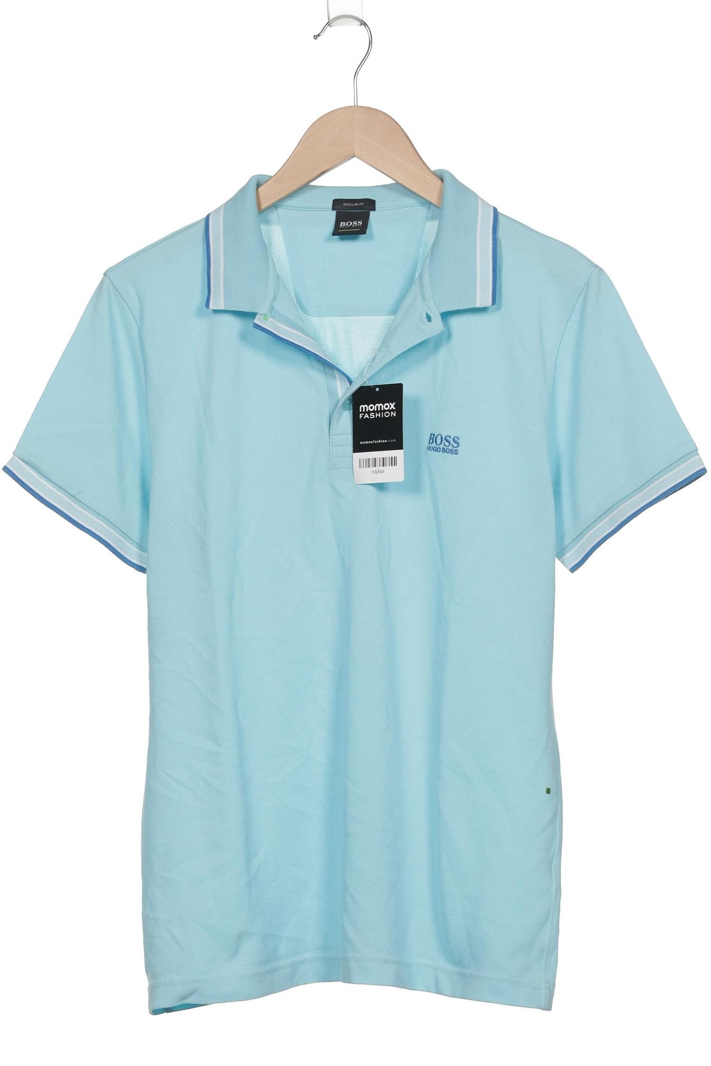 

Boss Green Herren Poloshirt, hellblau, Gr. 52