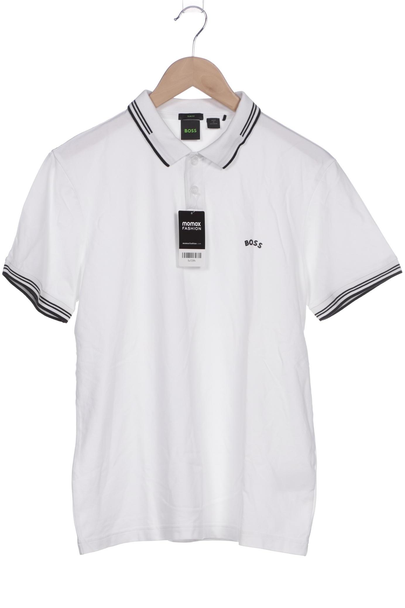 

Boss Green Herren Poloshirt, weiß, Gr. 52