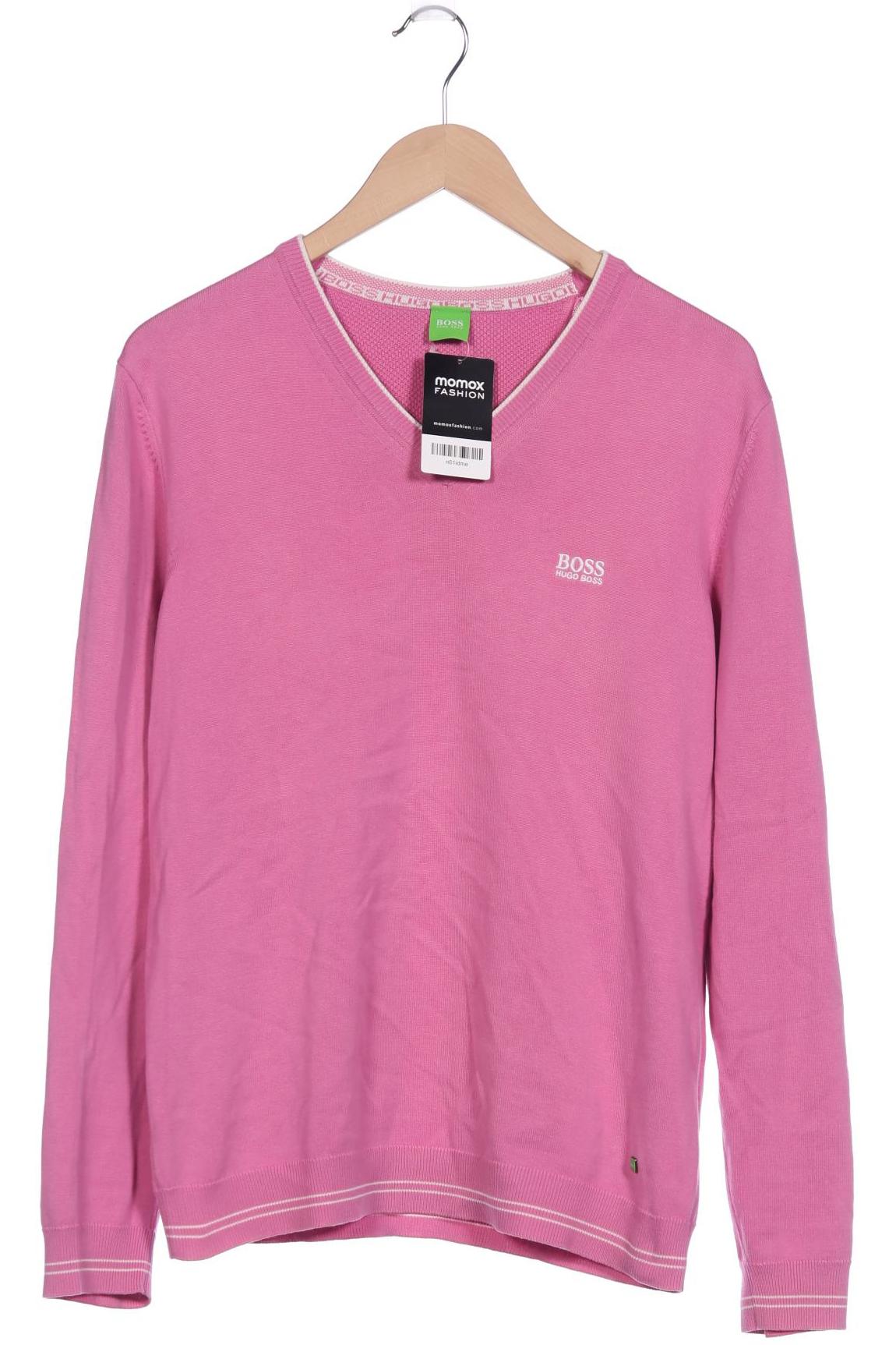 

Boss Green Herren Pullover, pink, Gr. 52