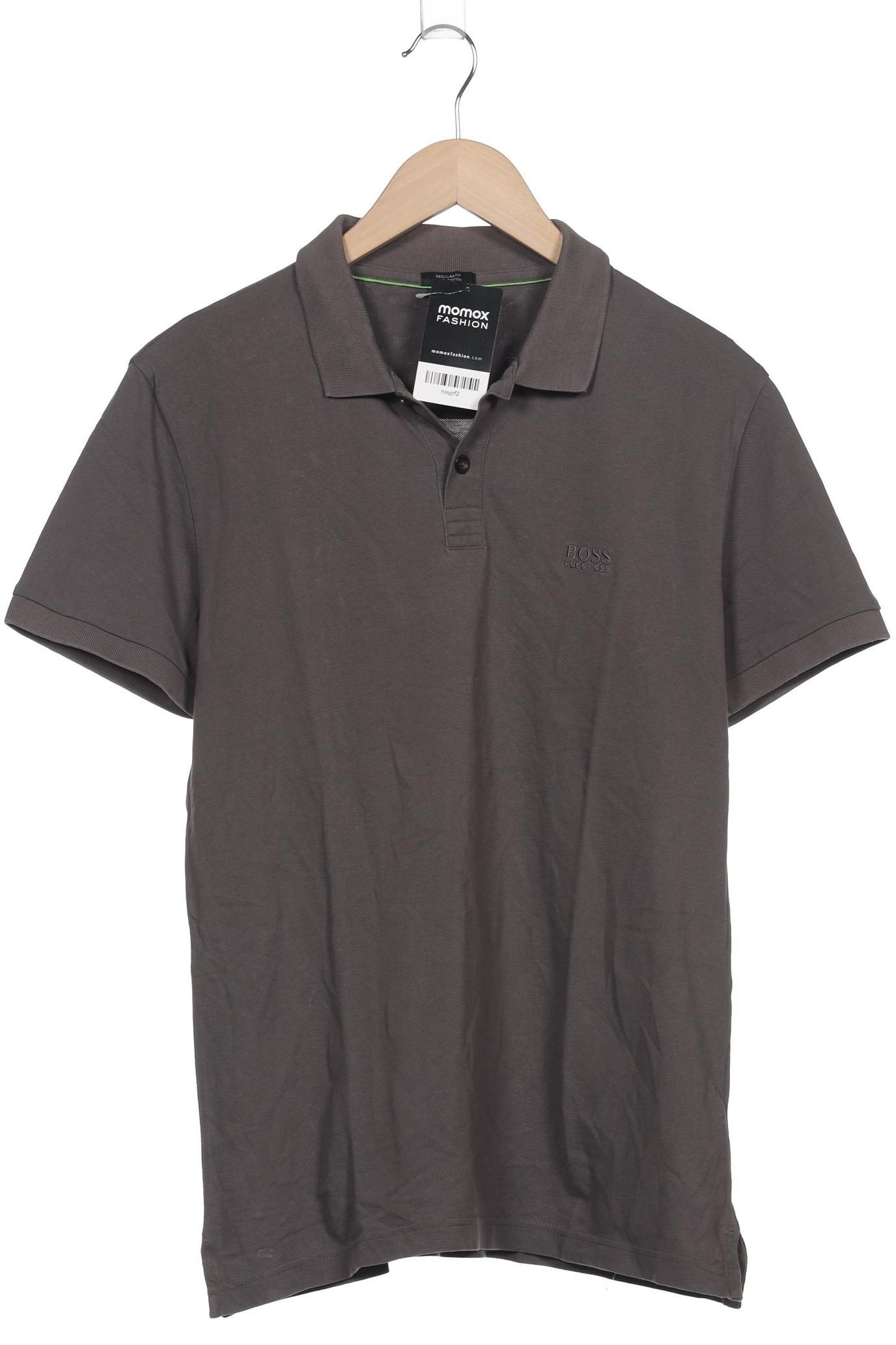 

Boss Green Herren Poloshirt, grau, Gr. 52