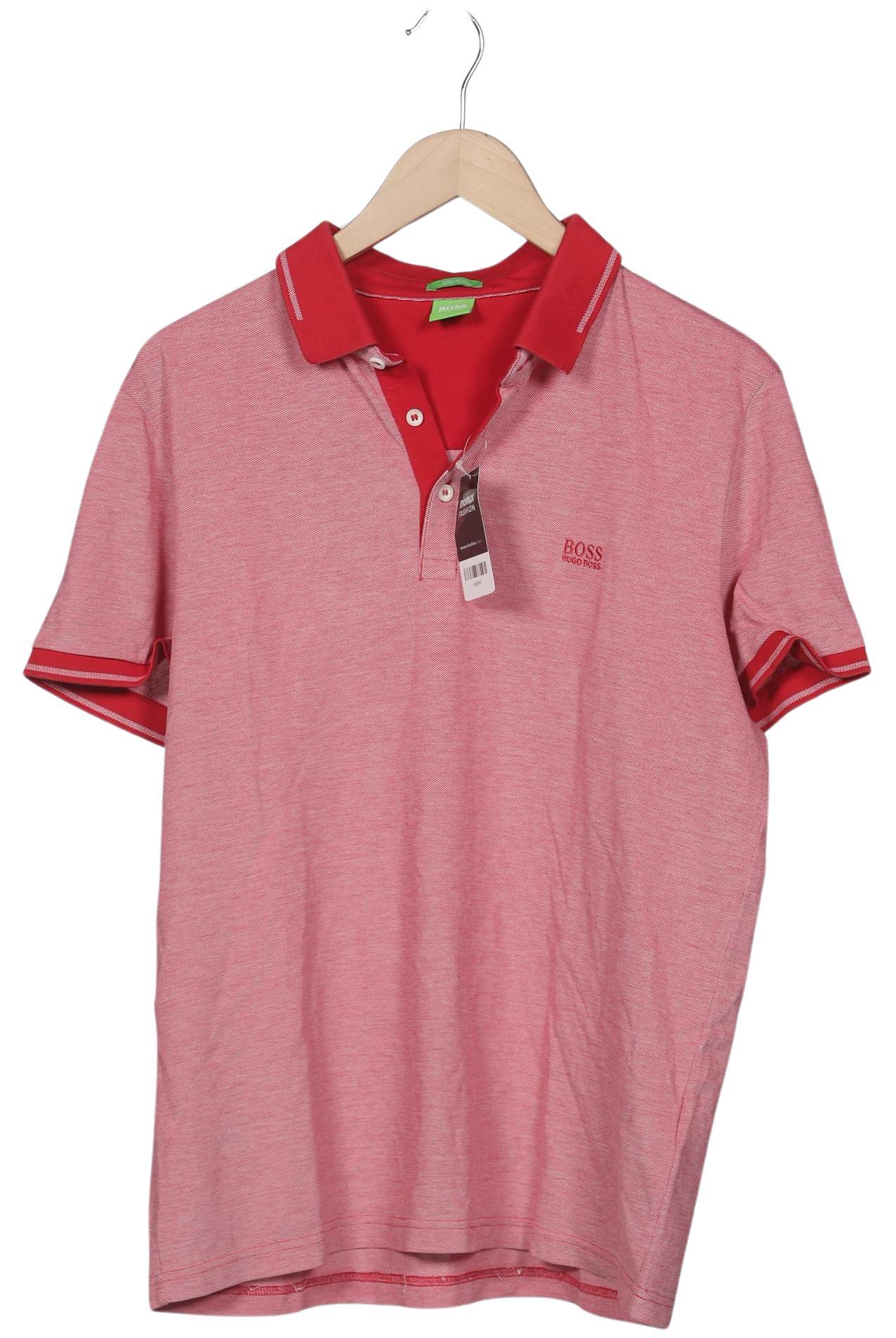 

Boss Green Herren Poloshirt, rot, Gr. 54