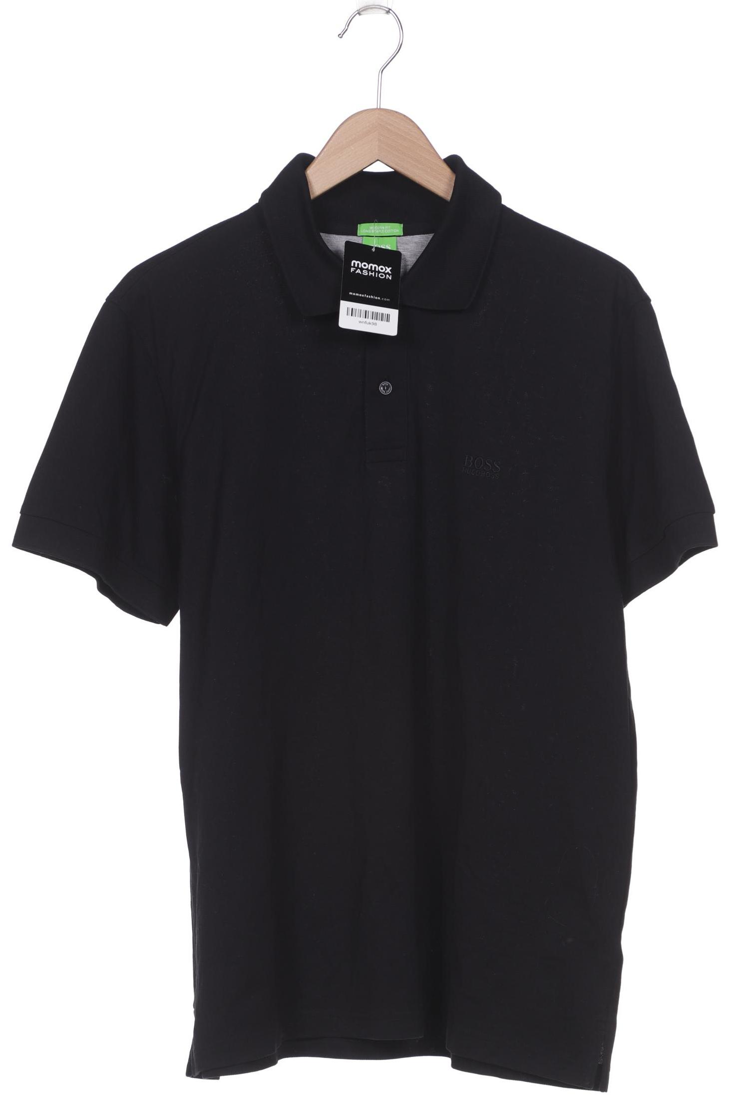 

Boss Green Herren Poloshirt, schwarz